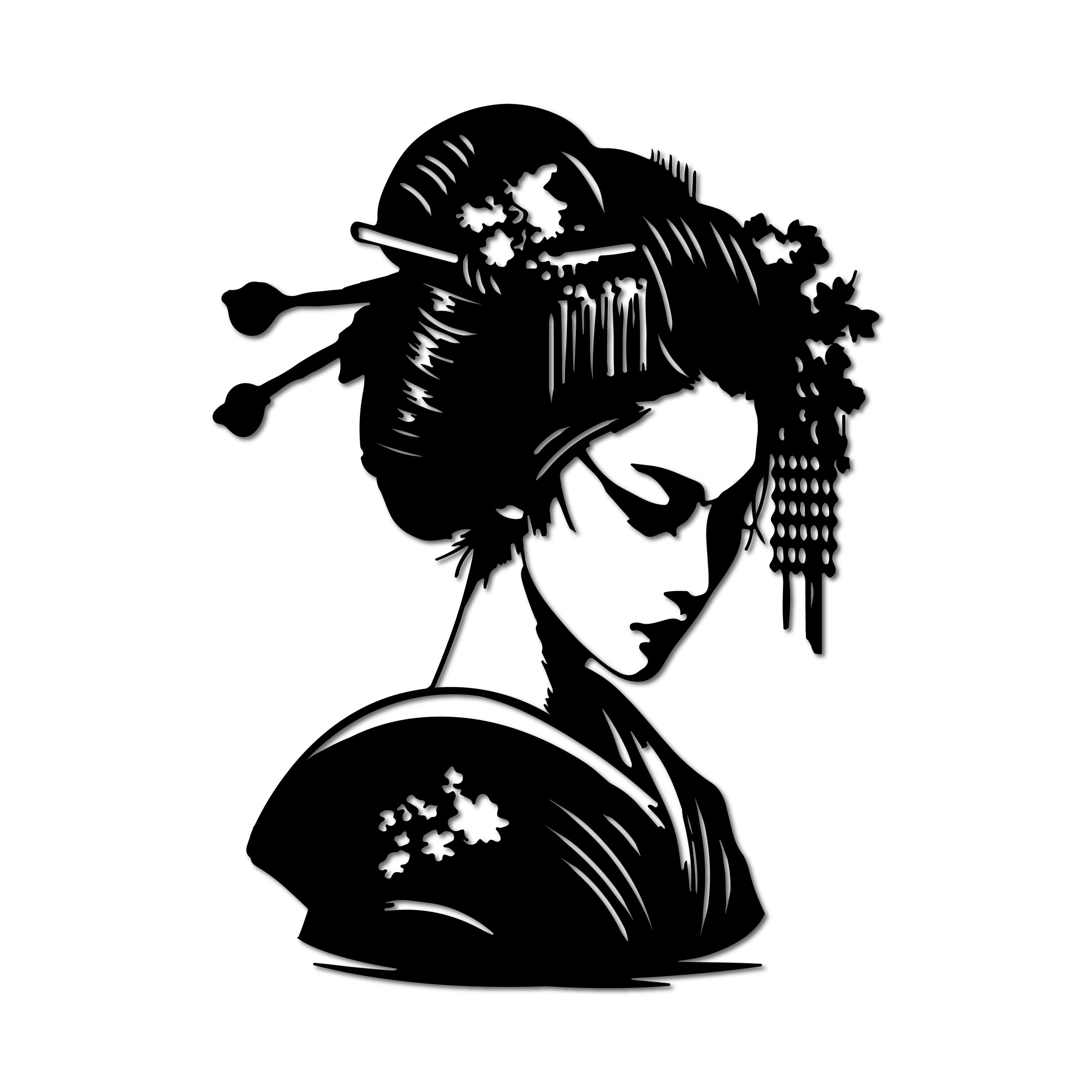 Metal Frame - Geisha