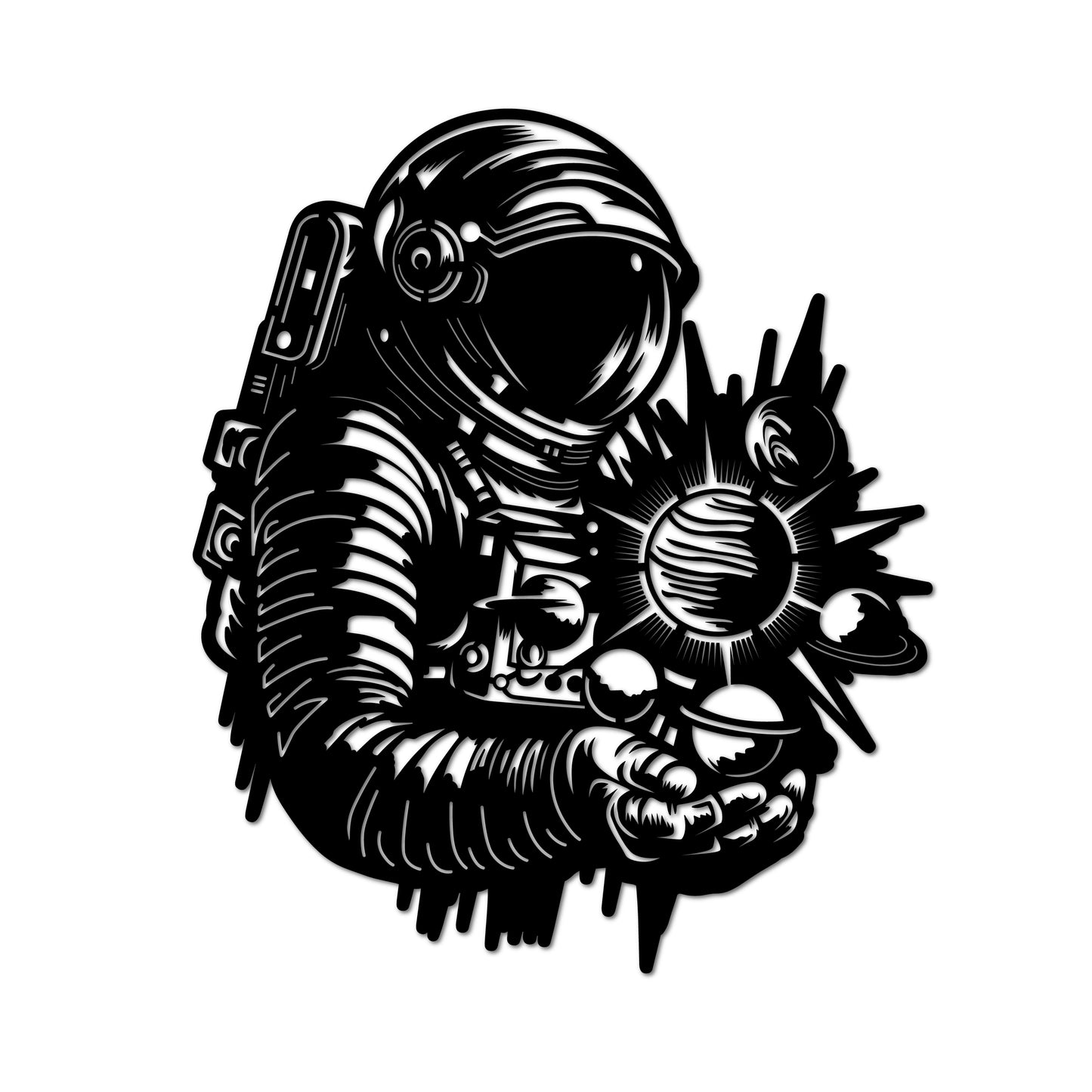 Metal Frame - Astronaut