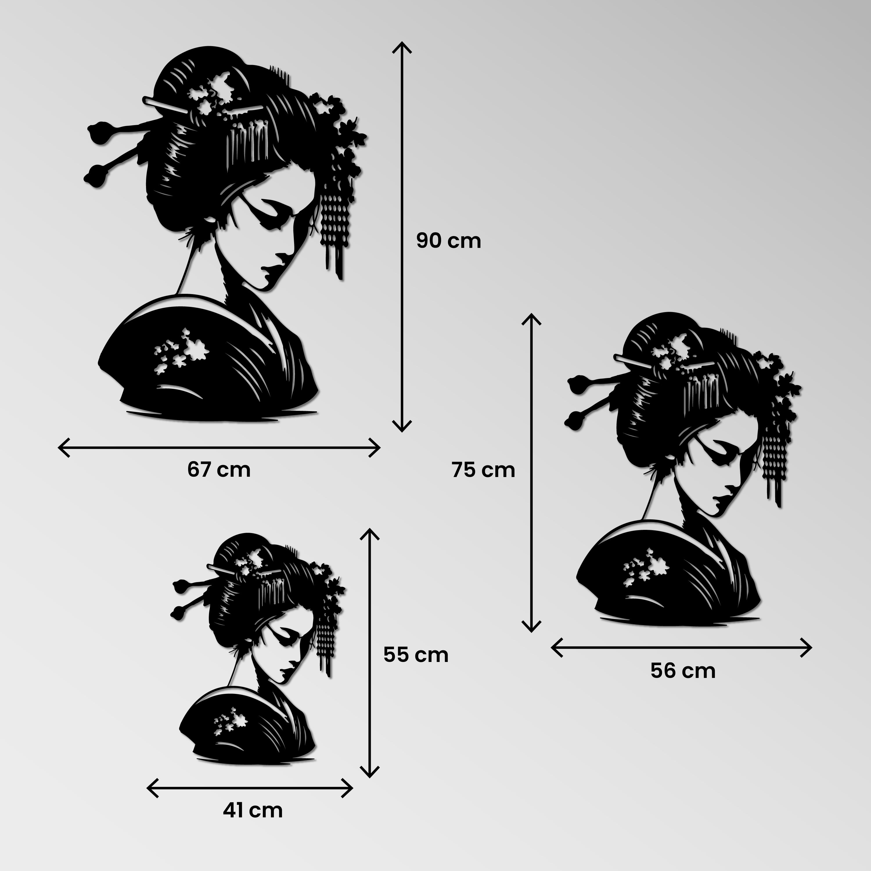 Metal Frame - Geisha