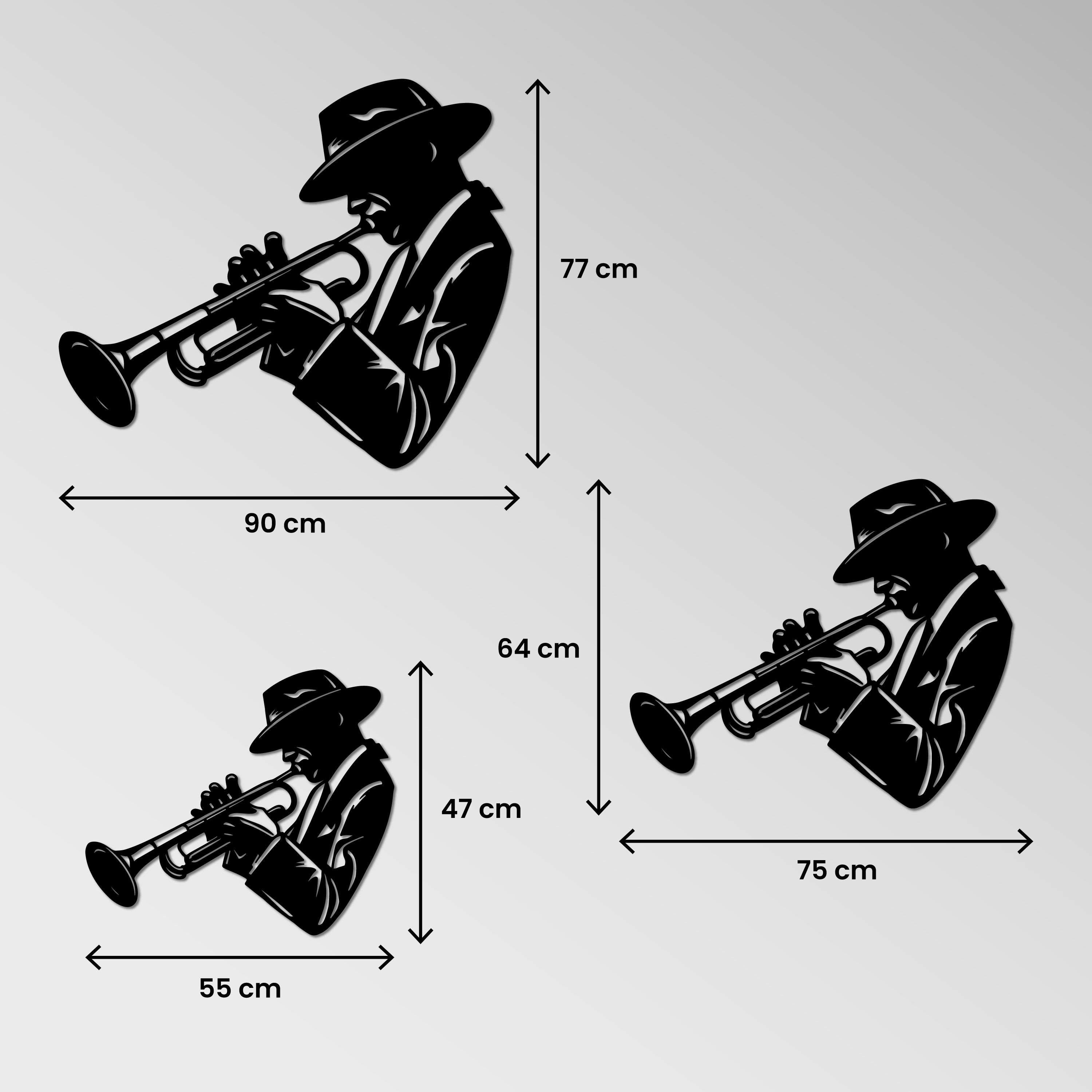 Metal Frame - Trumpet