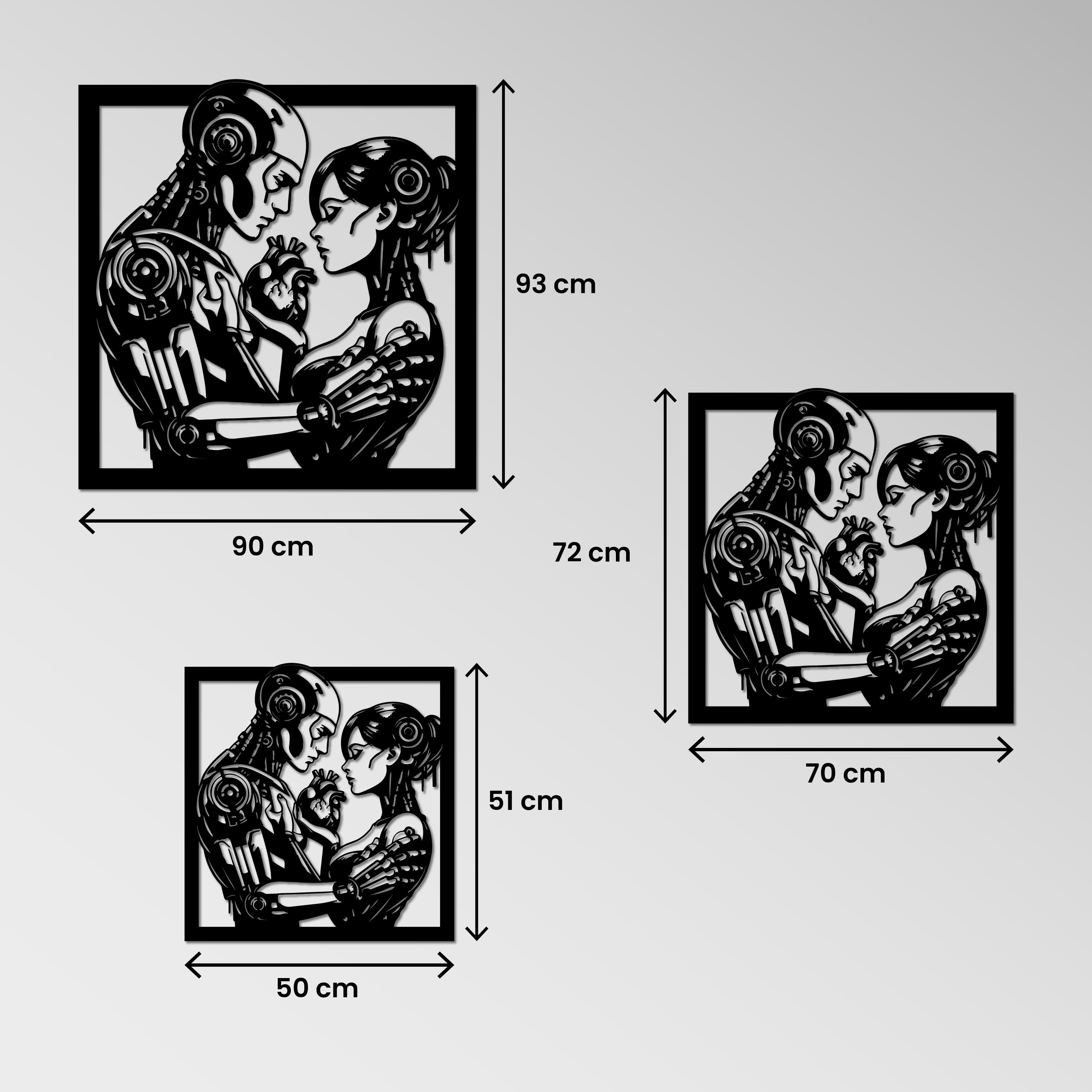 Metal Frame - Robot Love