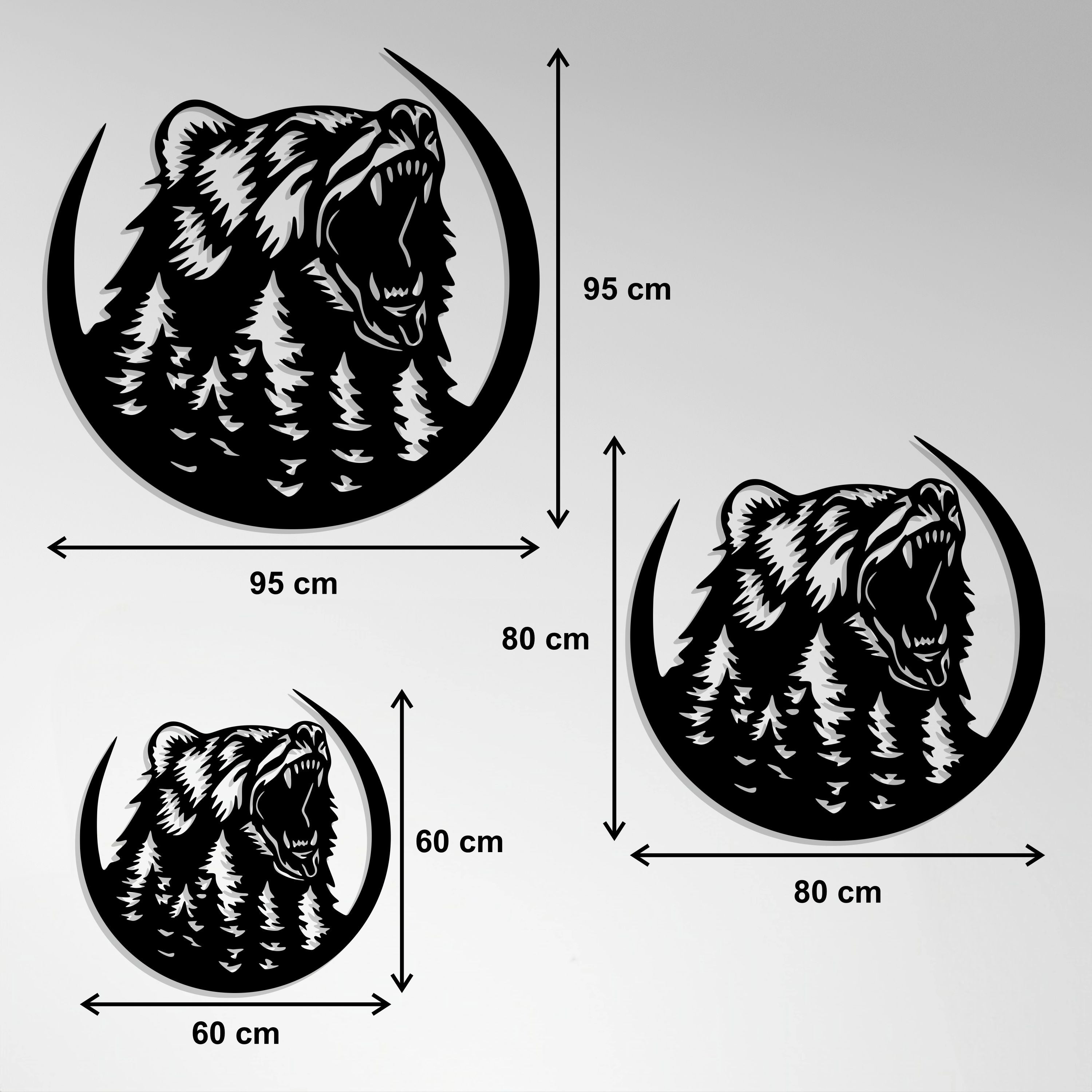Metal Frame - Bear