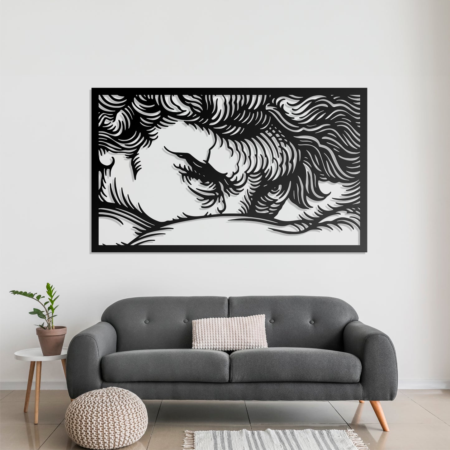 Metal Painting - The Fallen Angel