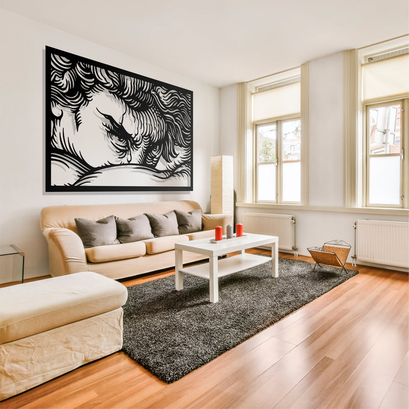 Metal Painting - The Fallen Angel