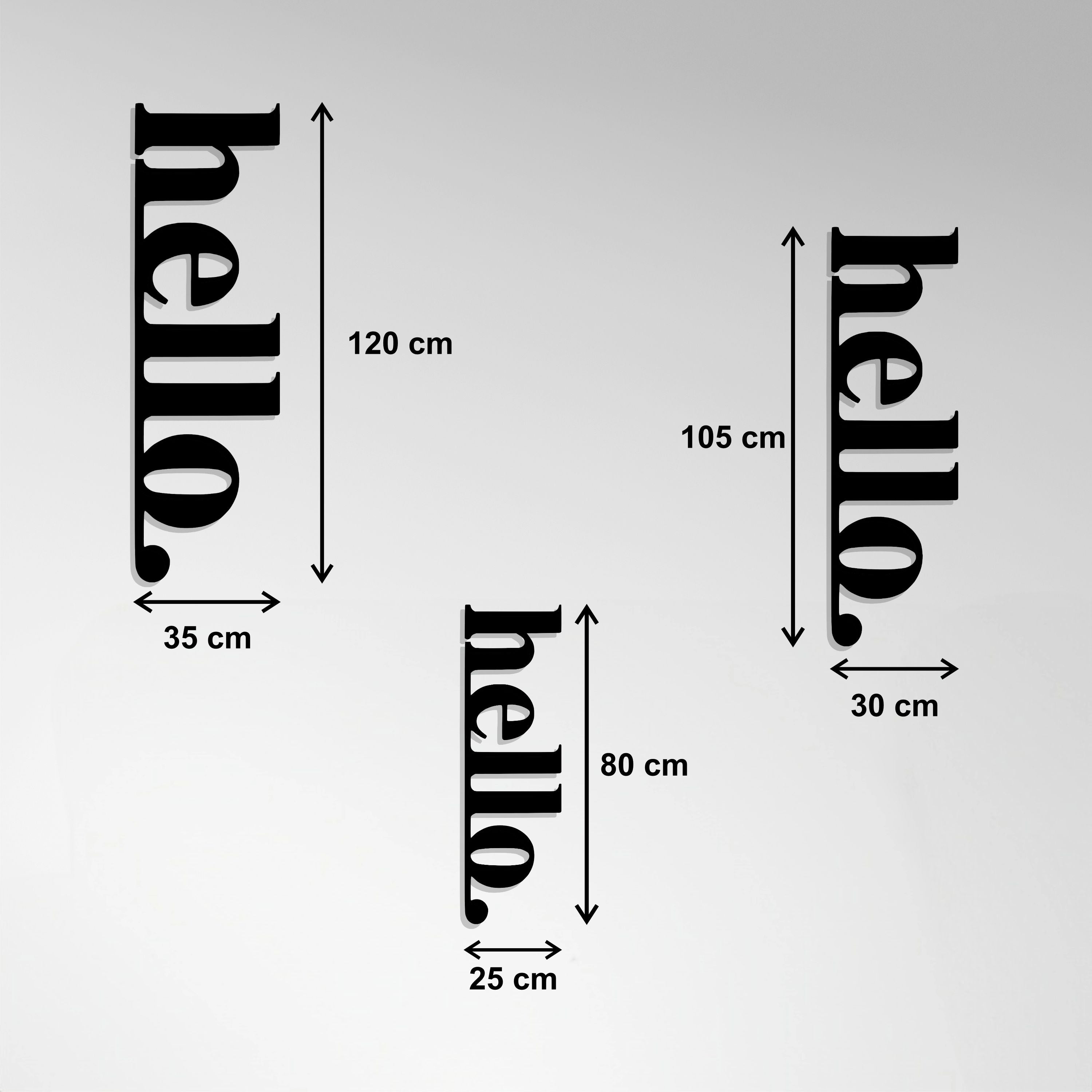 Metal Frame - Hello