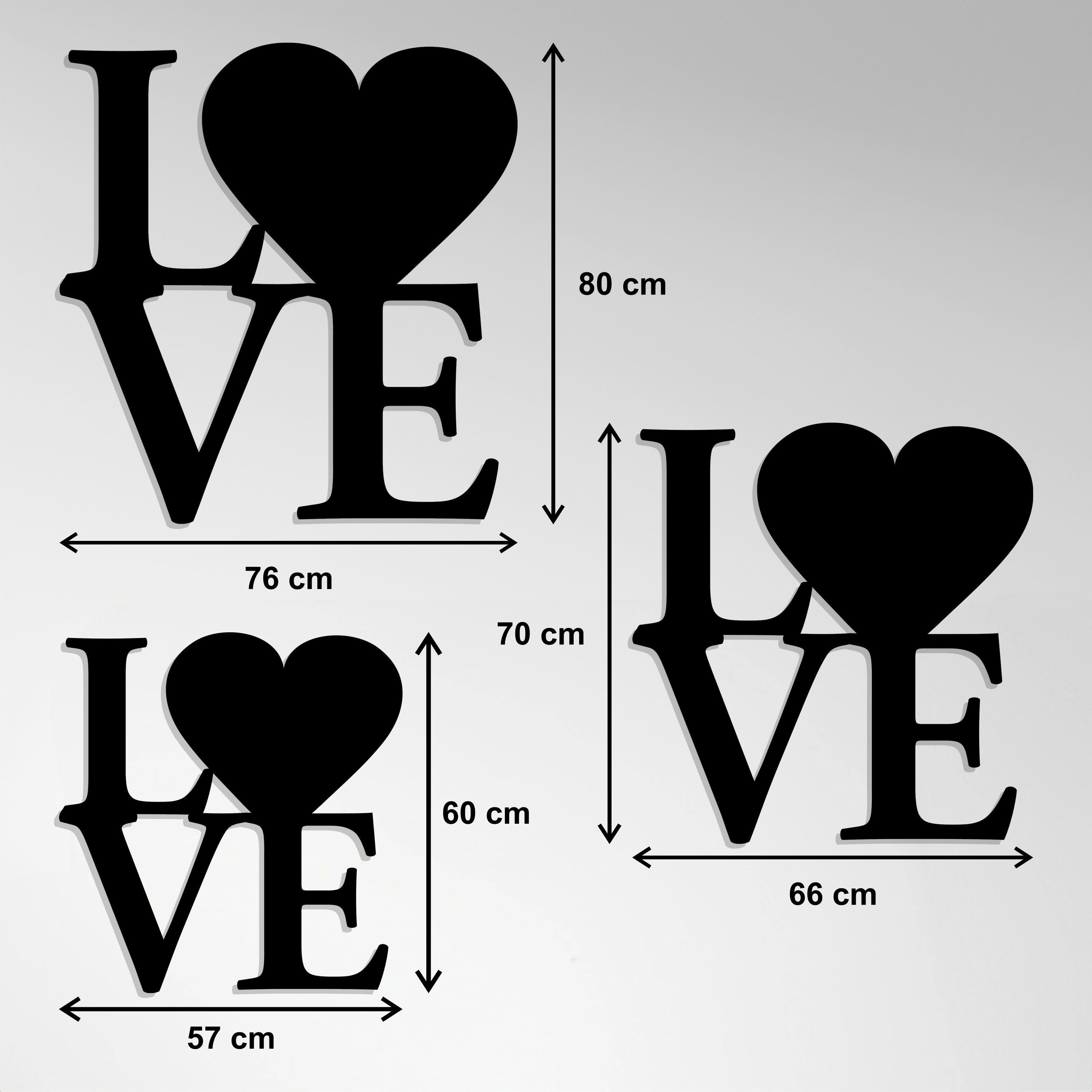 Metal Frame - Love
