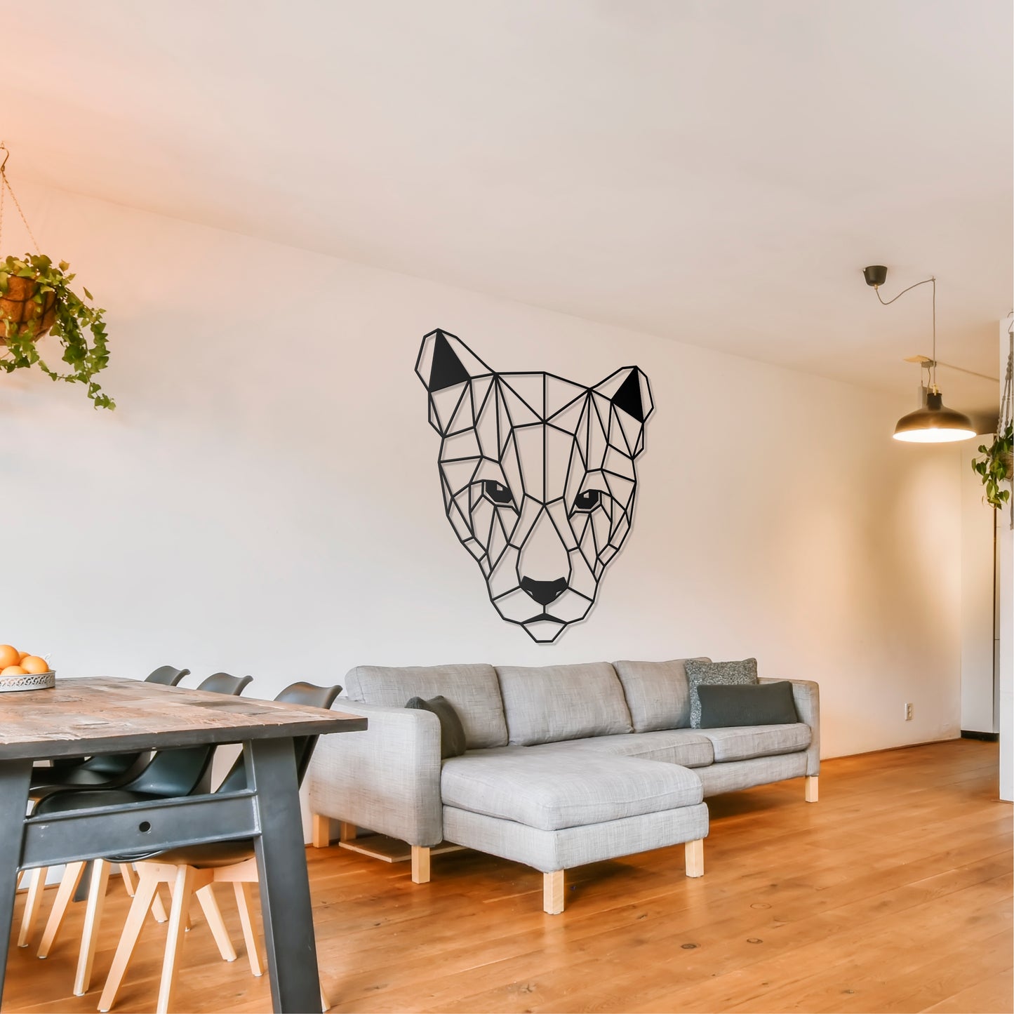 Metal Frame - Geometric Puma