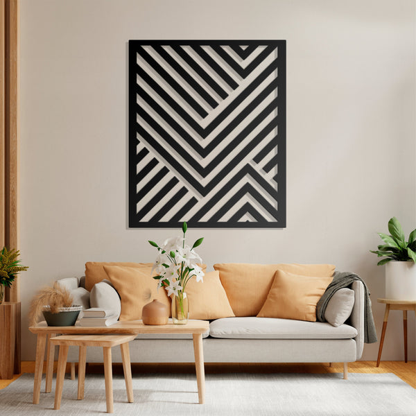 Geometric Metal Wall Art
