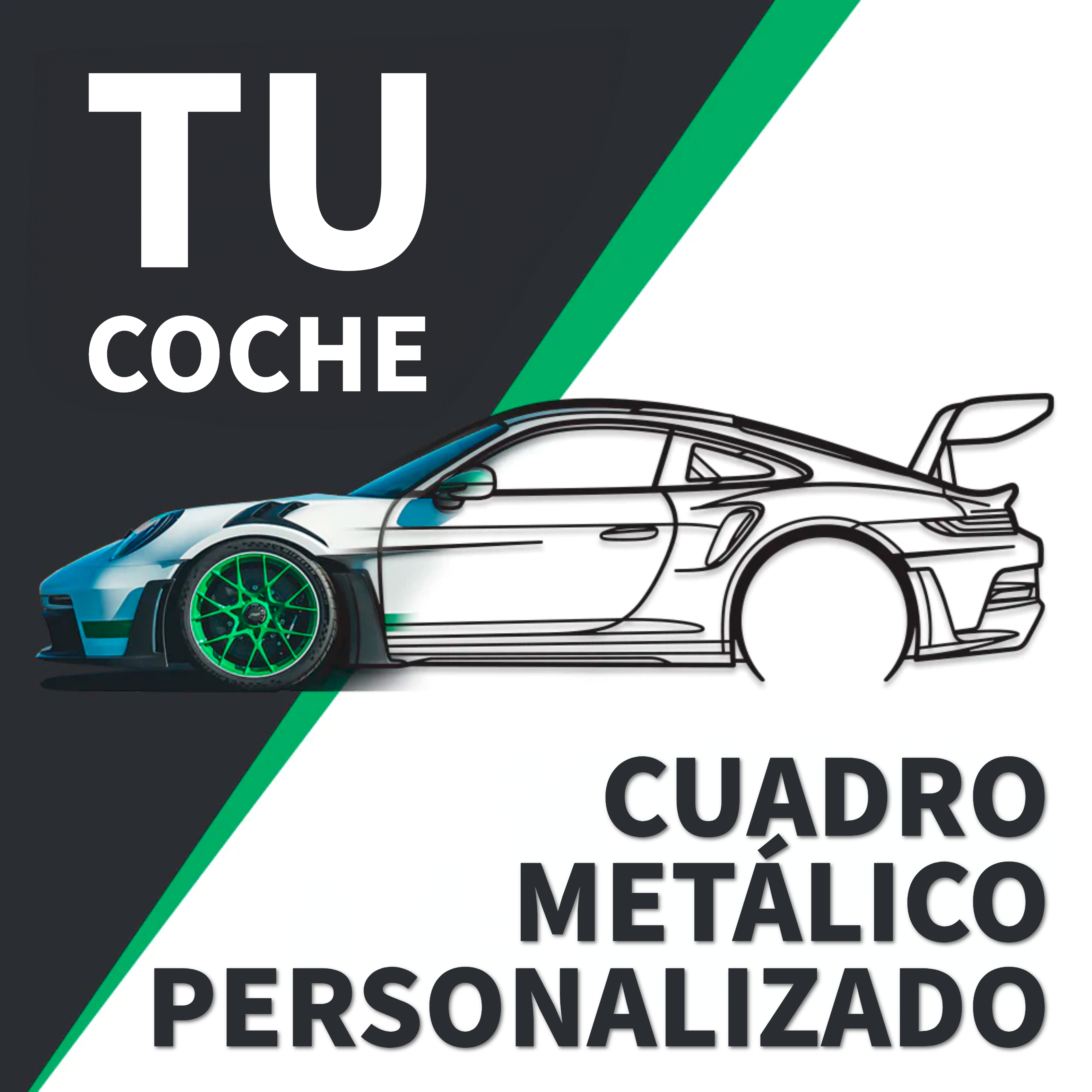 Coche Personalizado Silueta