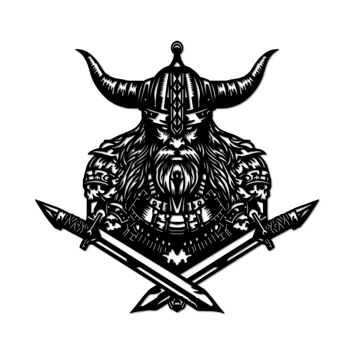Metal Painting - Viking Ancestor