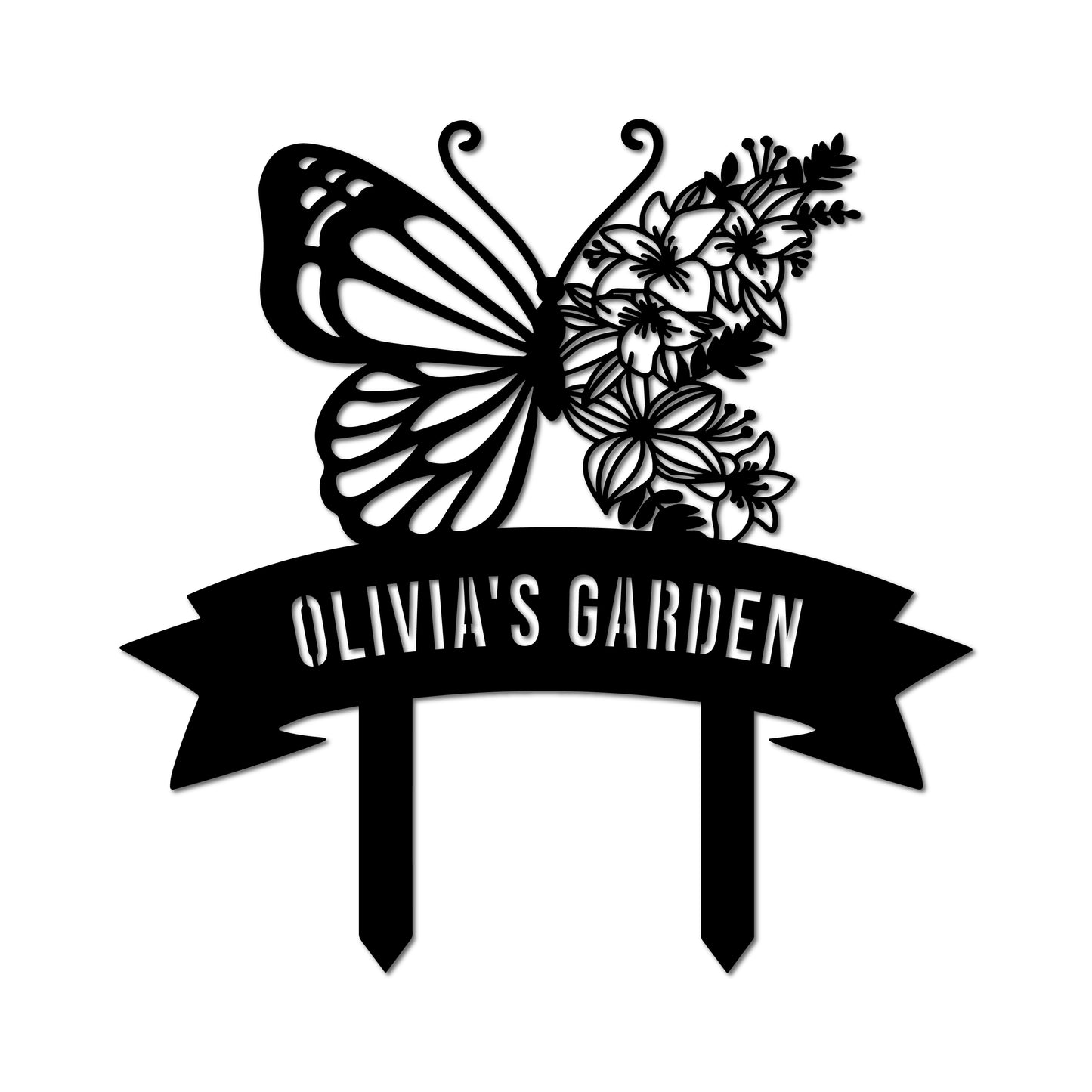 Butterfly Garden Sign