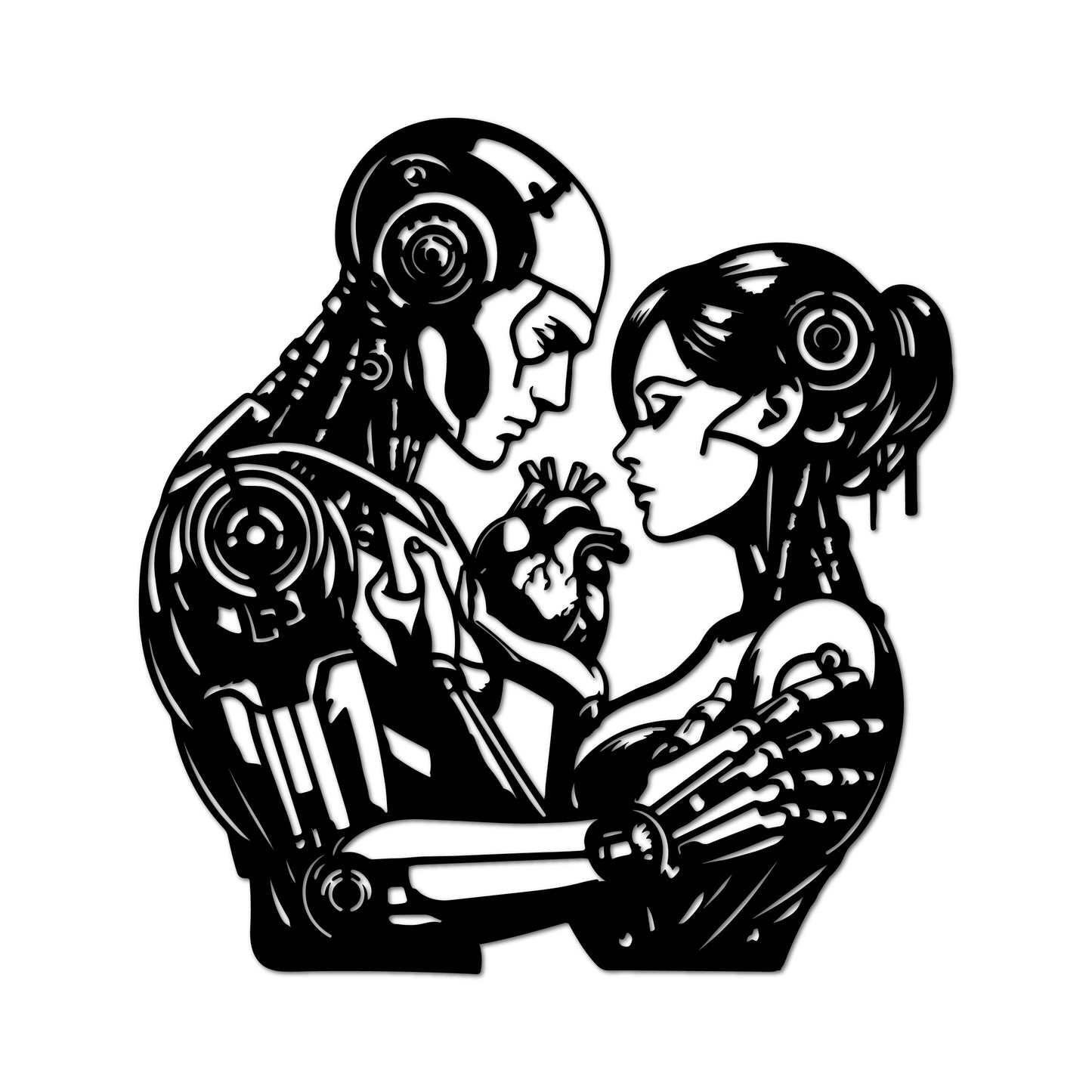 Metal Frame - Robot Love