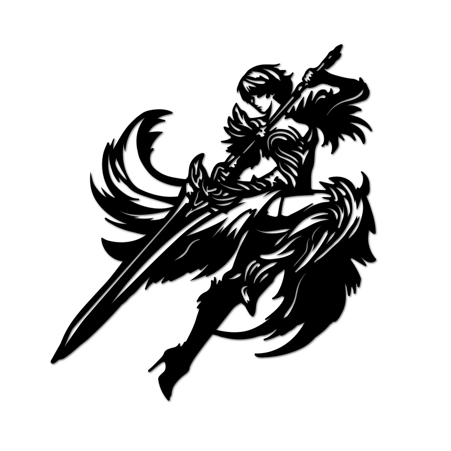 Metal Frame - Warrior Sword
