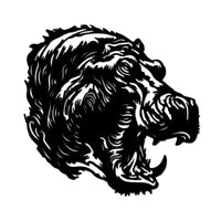 Metal Frame - Hippopotamus