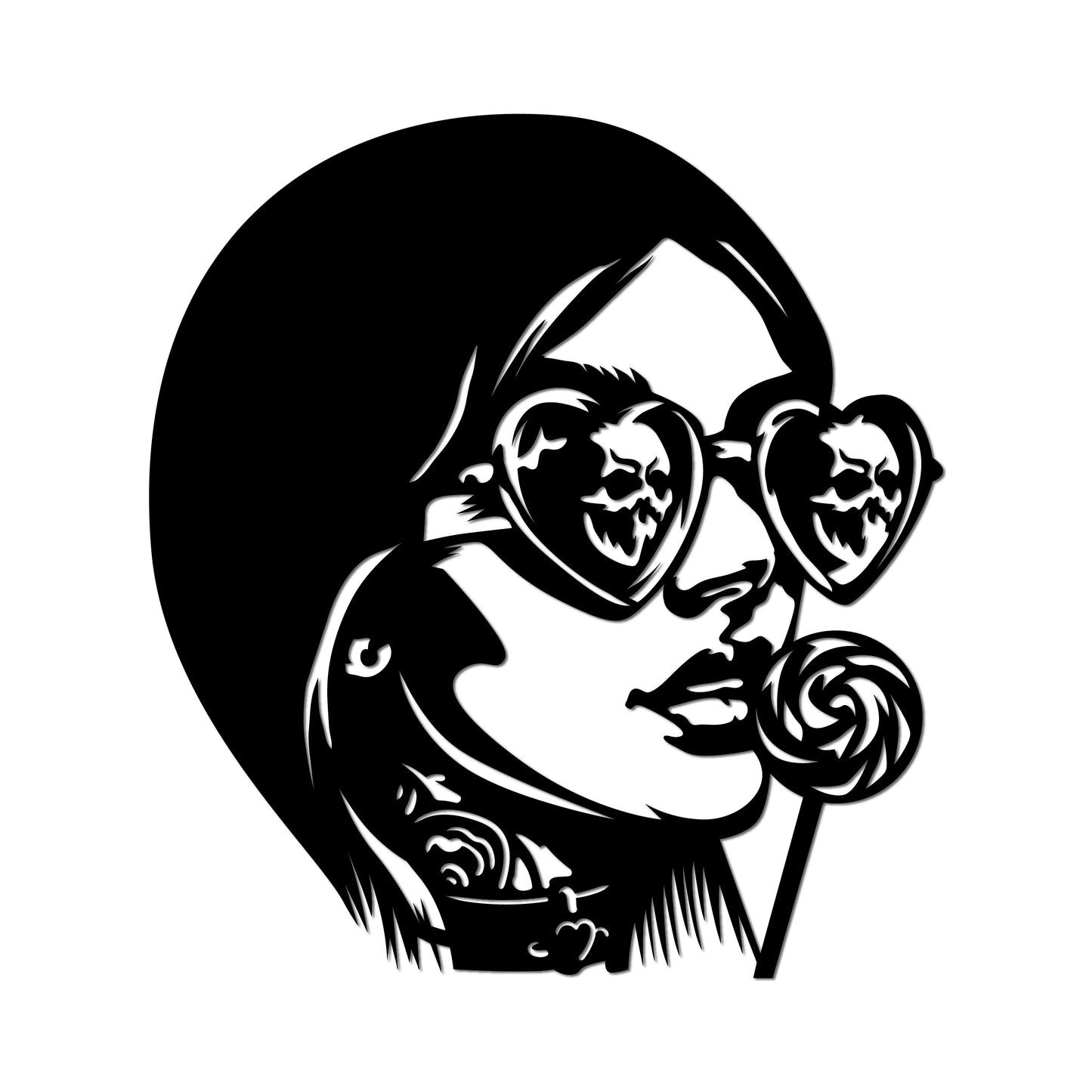 Metal Frame - Lollypop