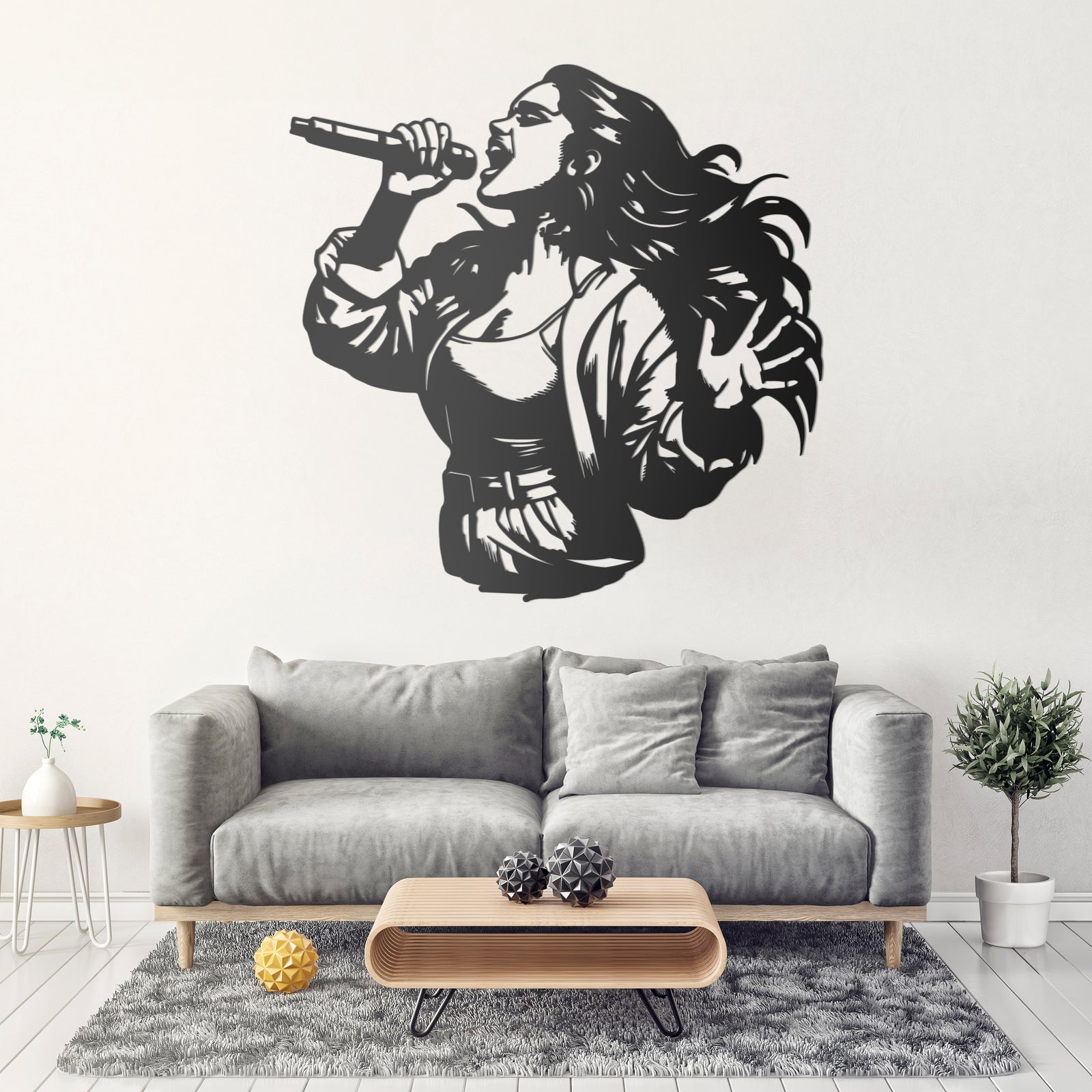 Metal Frame - Singer