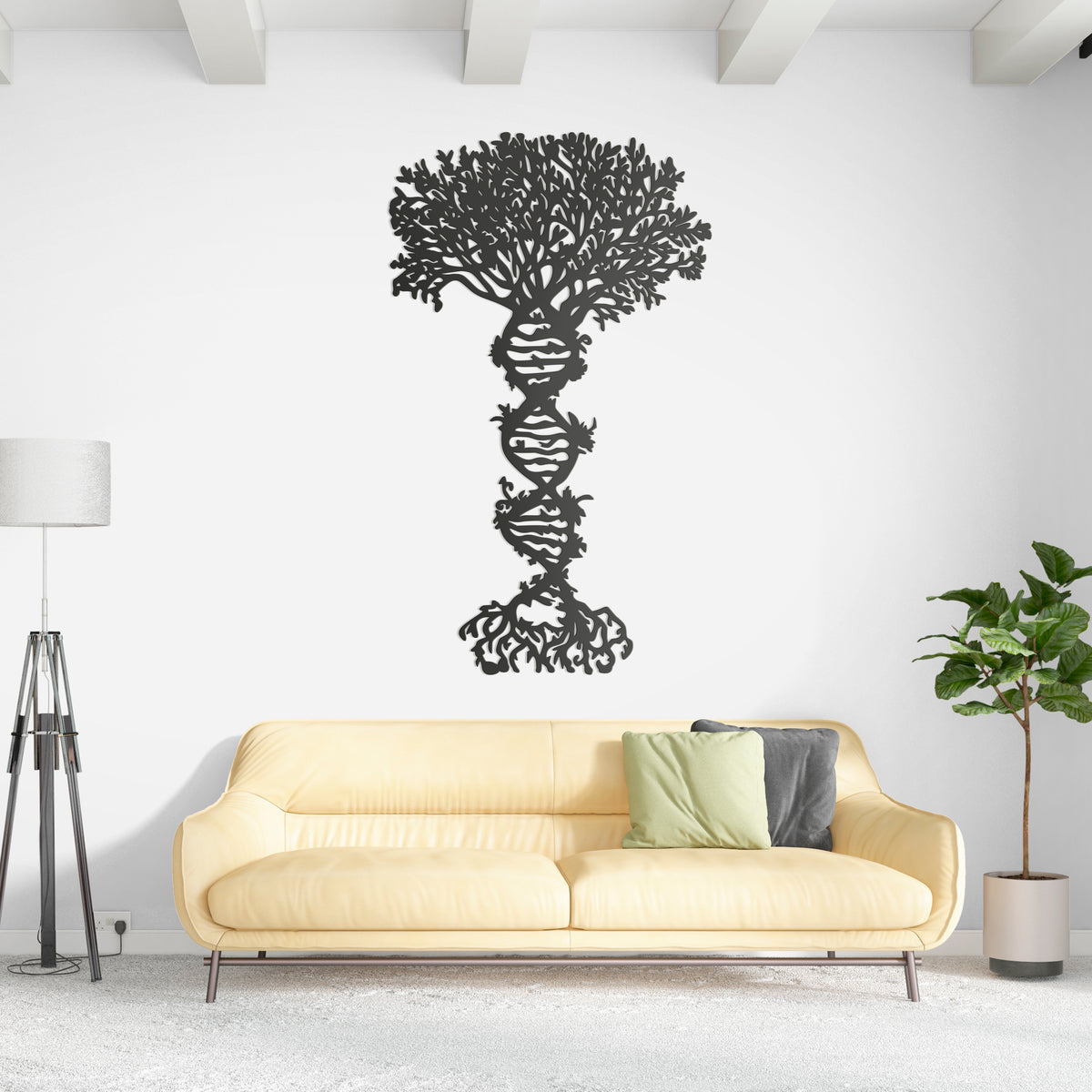 Roots Metal Wall Art
