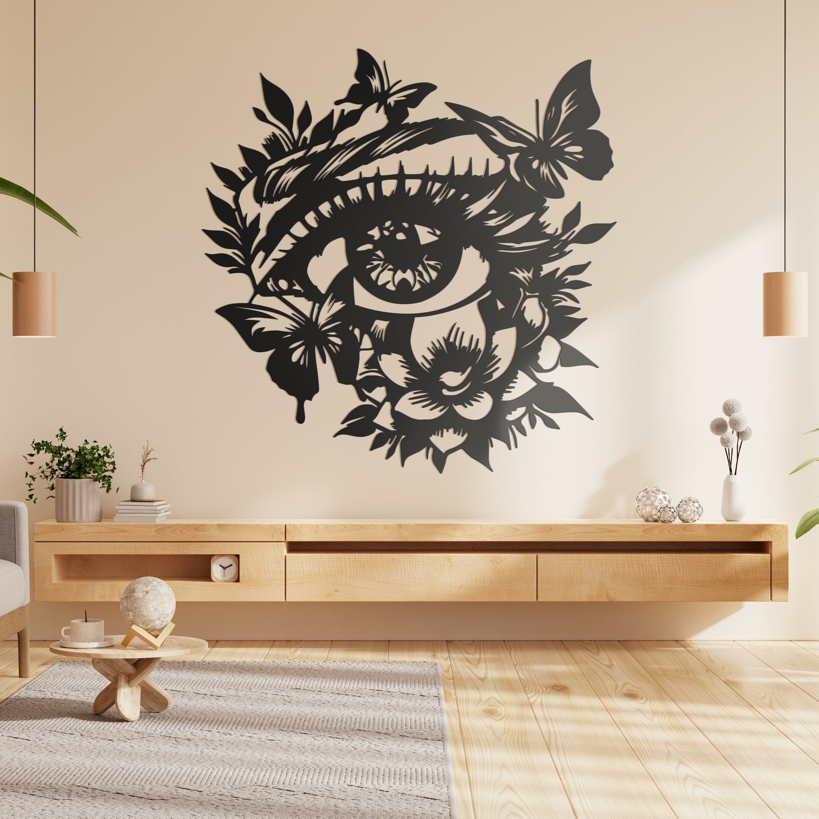 Metal Frame - Botanical Eye