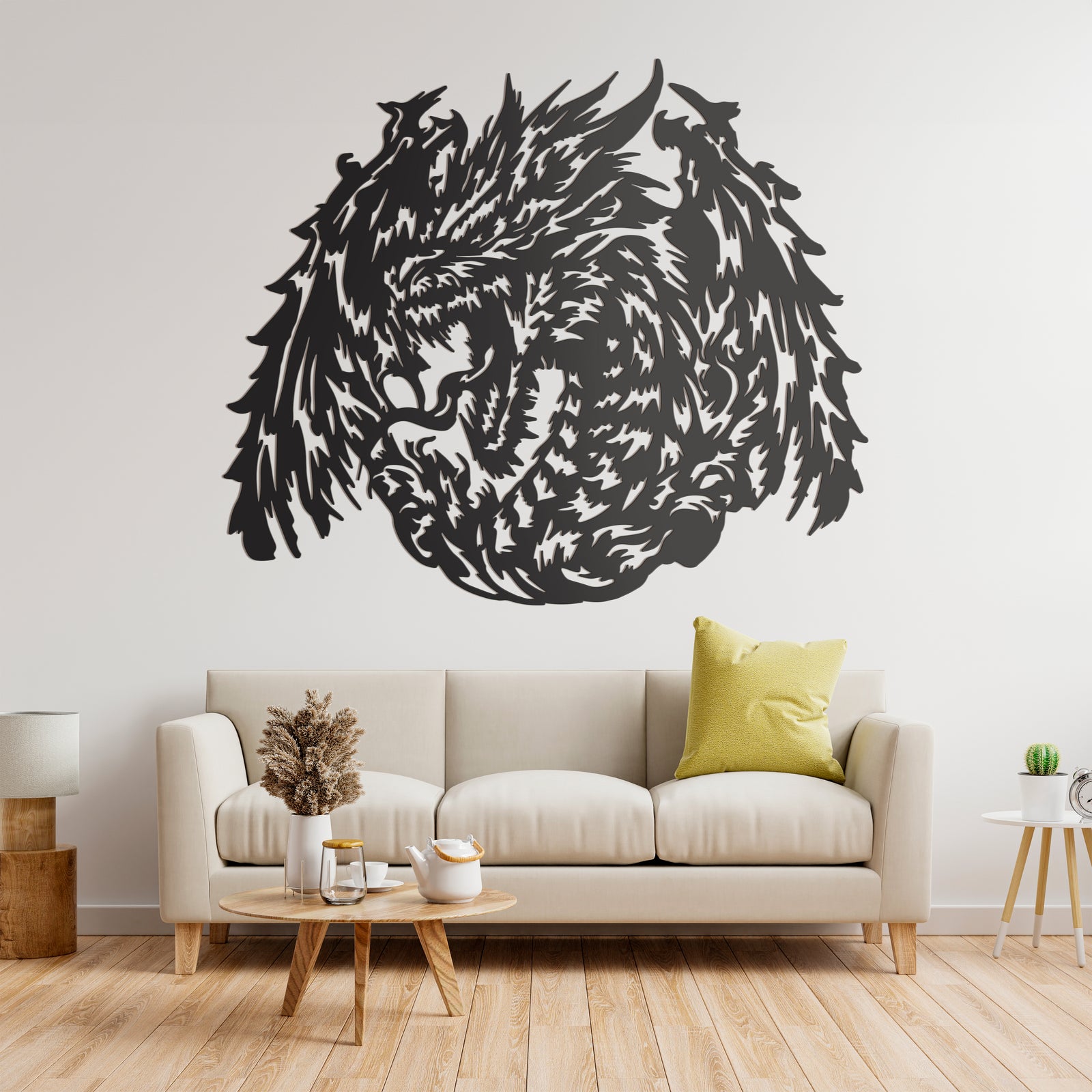 Metal Frame - Fierce Dragon