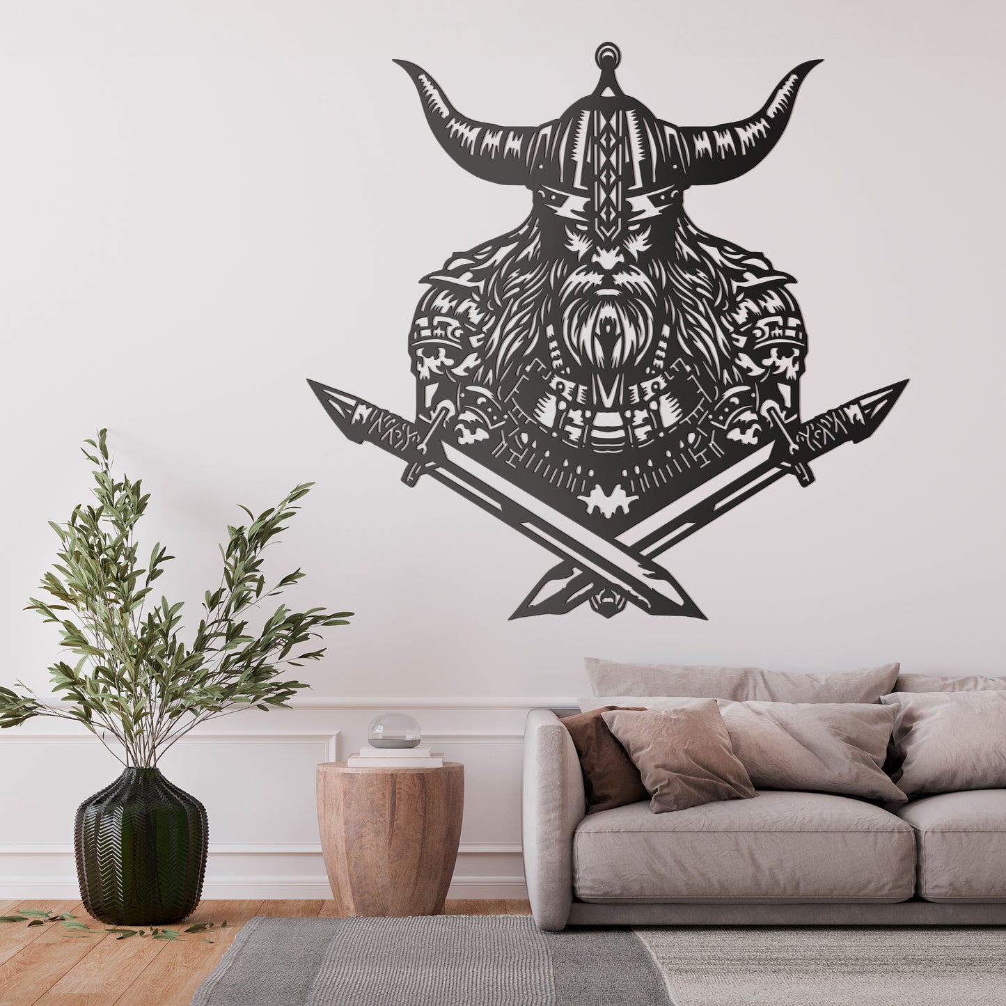 Metal Painting - Viking Ancestor