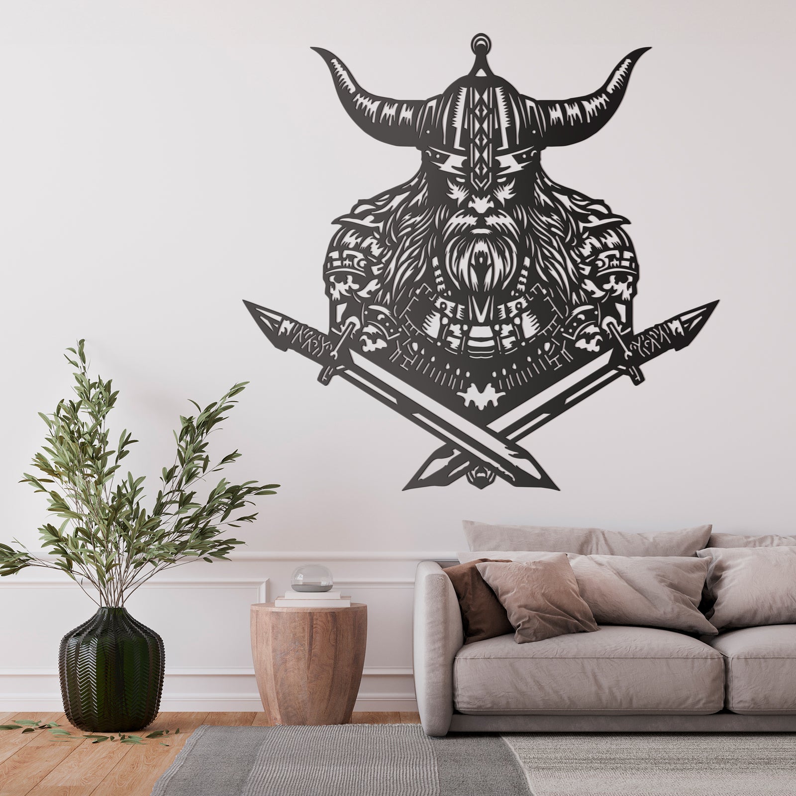 Metal Painting - Viking Ancestor