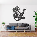 Metal Painting - Tattooed Guitarist