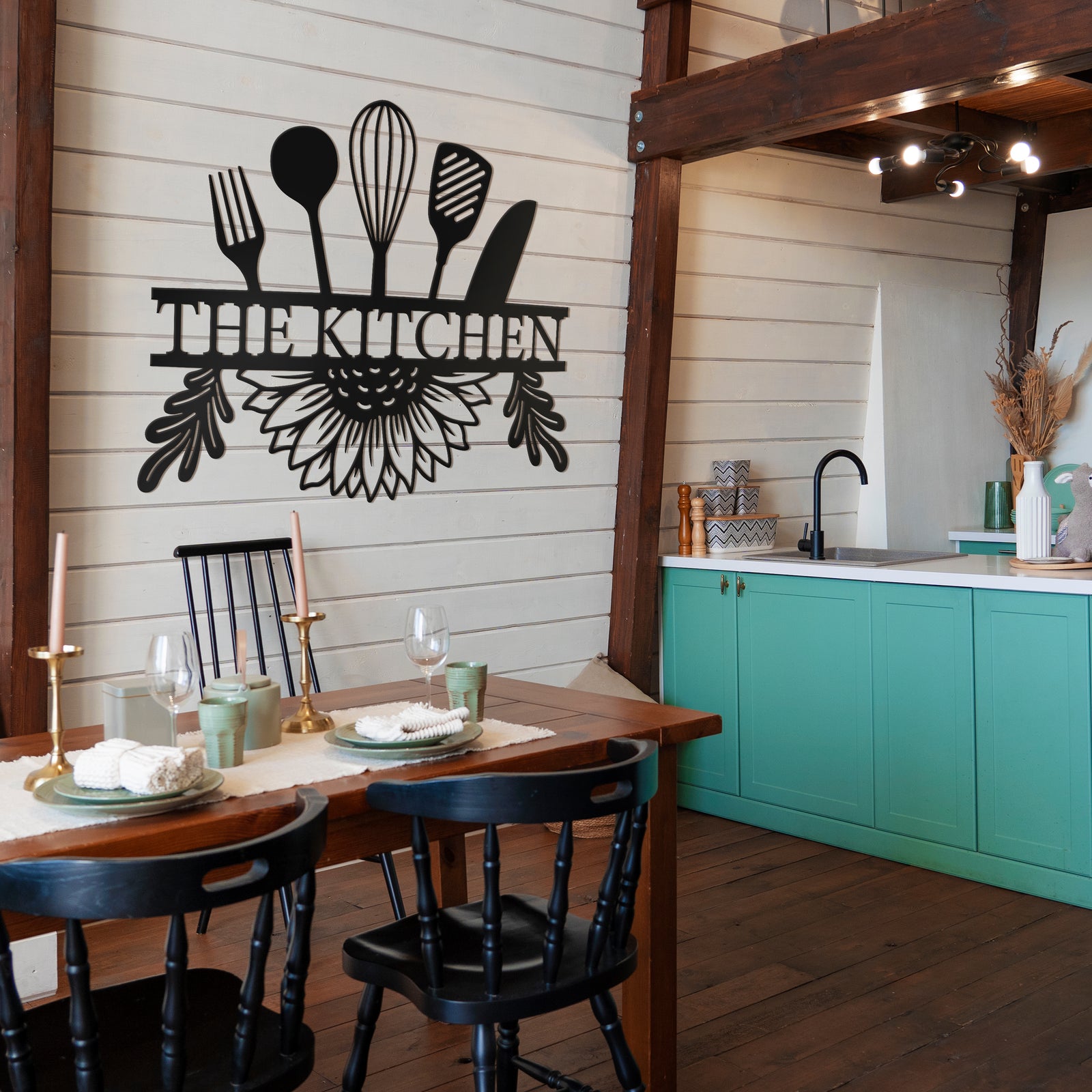 Floral Kitchen