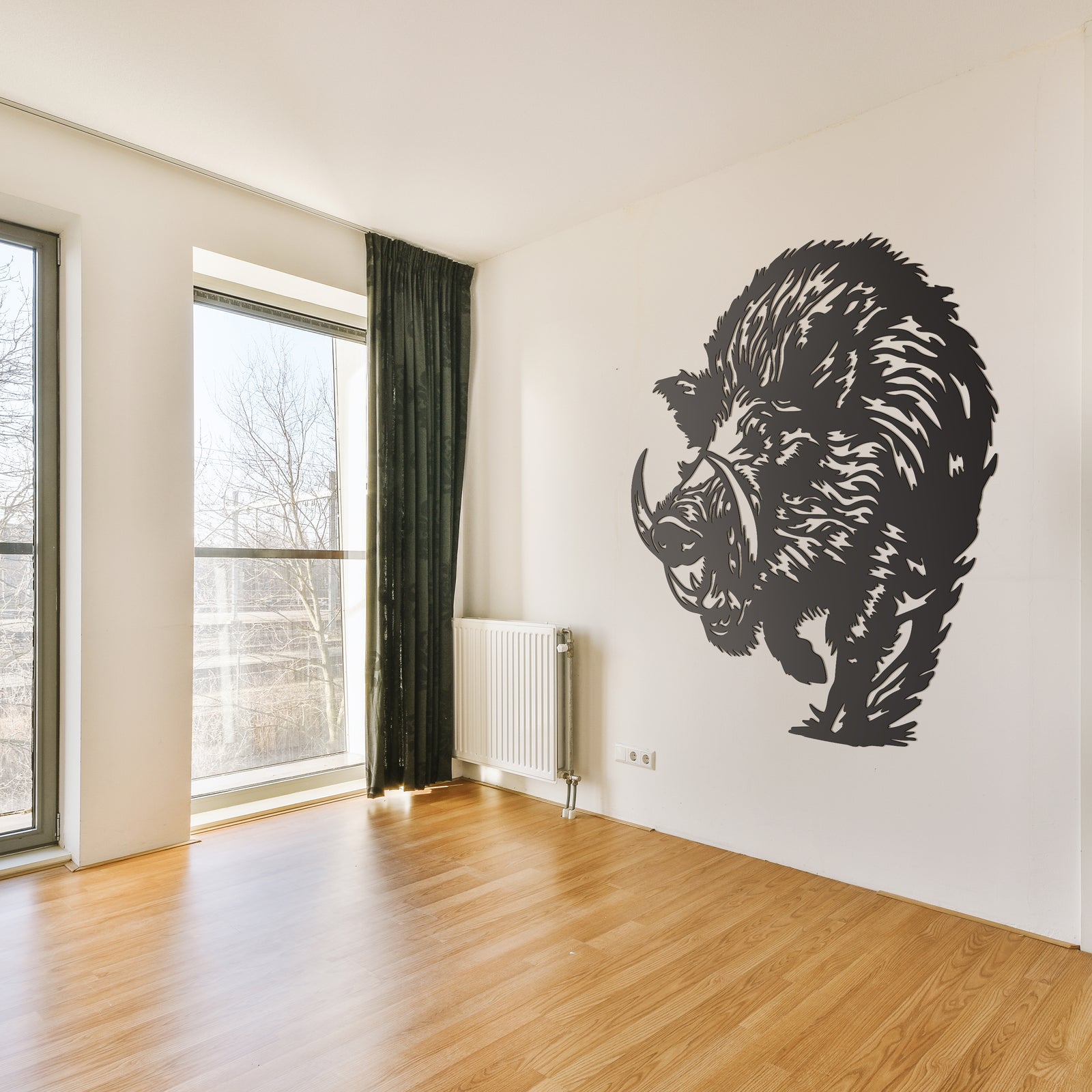 Metal Frame - Wild Boar