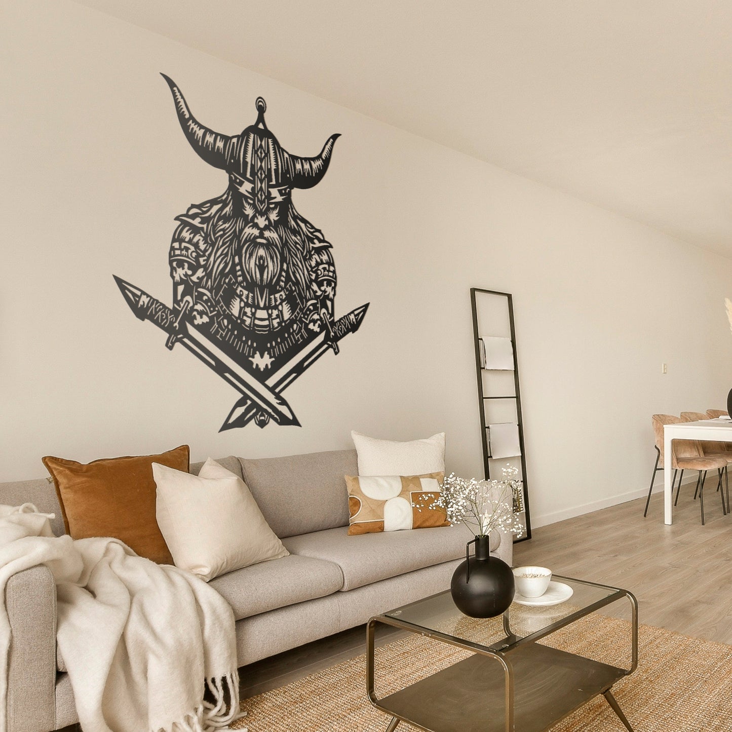 Metal Painting - Viking Ancestor