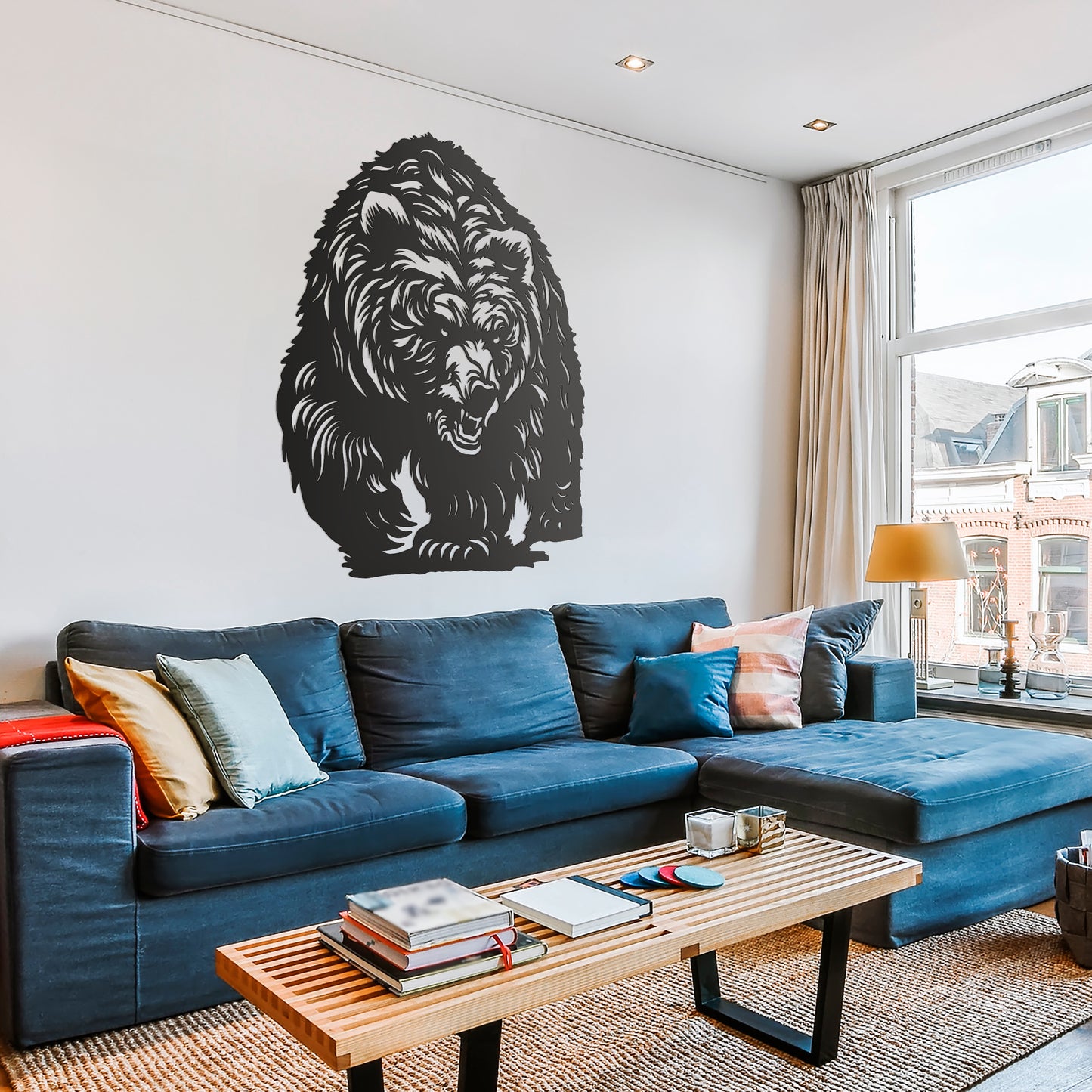 Metal Frame - Bear