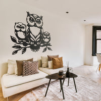 Metal Frame - Owls