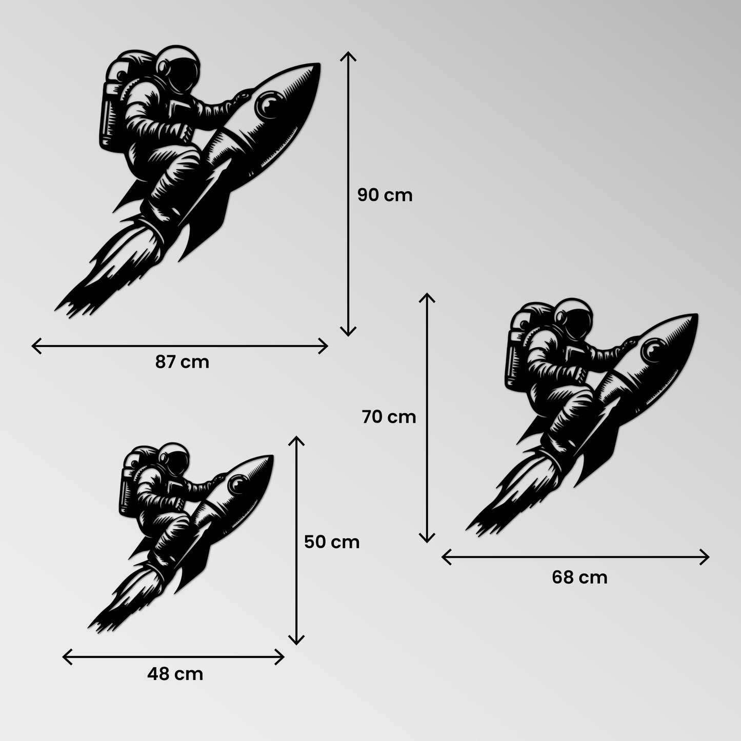 Metal Frame - Rocket