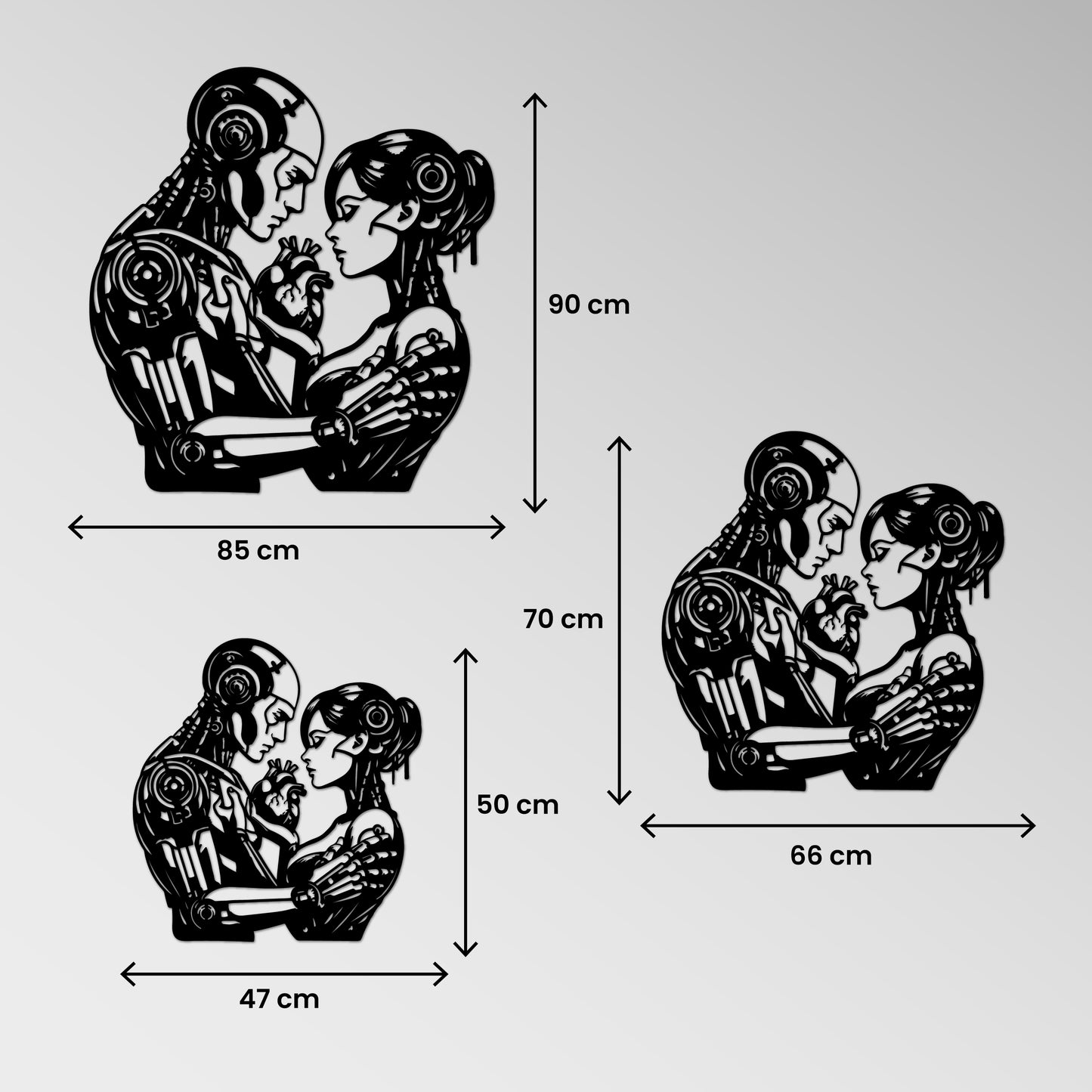 Metal Frame - Robot Love