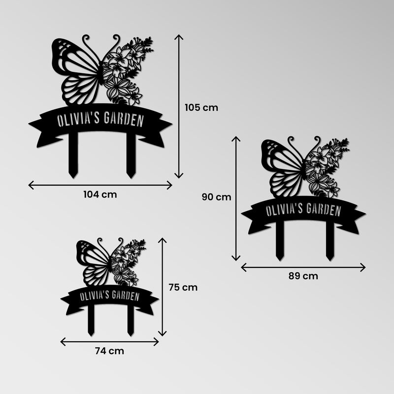 Butterfly Garden Sign