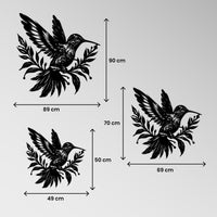 Metal Frame - Hummingbird