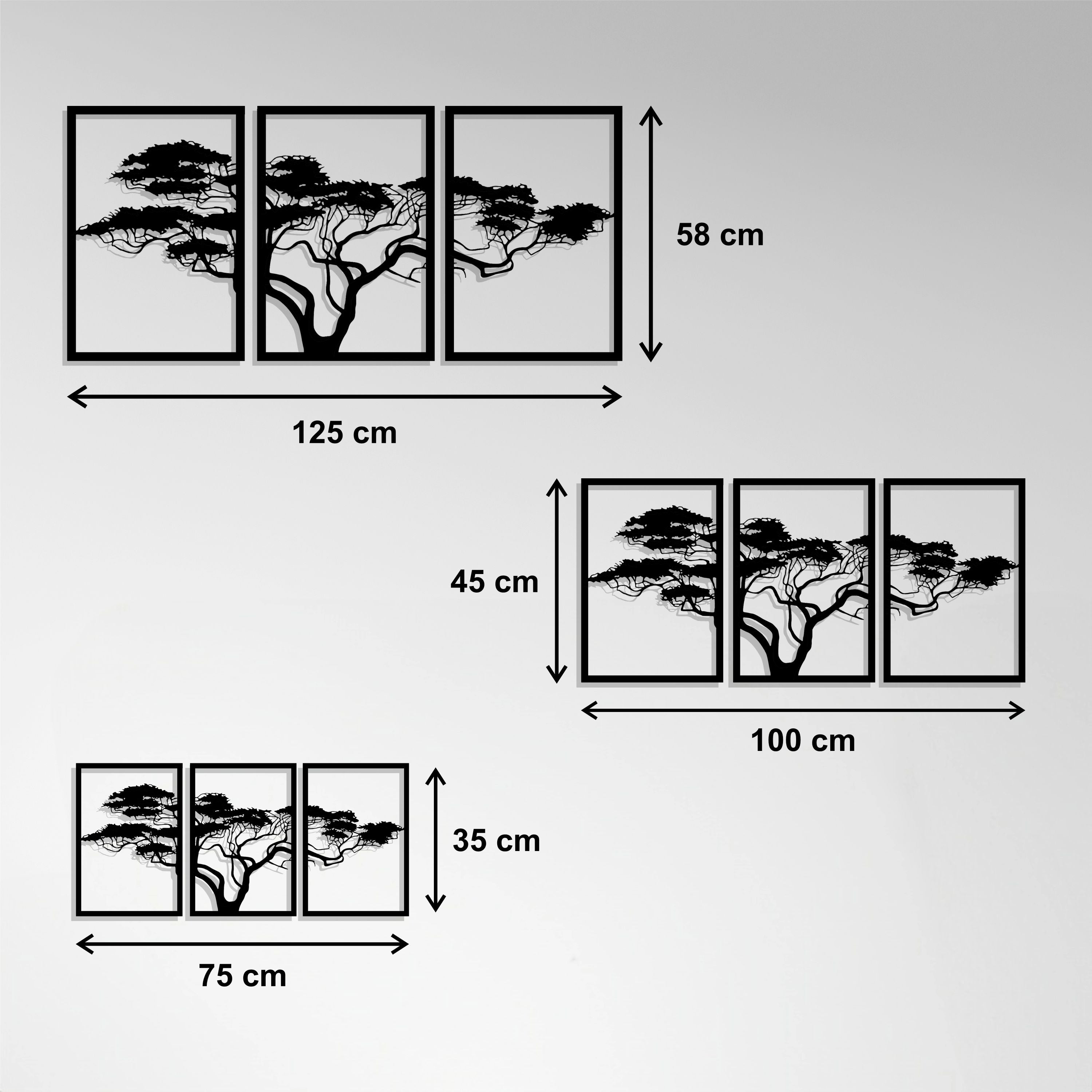 Cuadro Metálico - Árbol