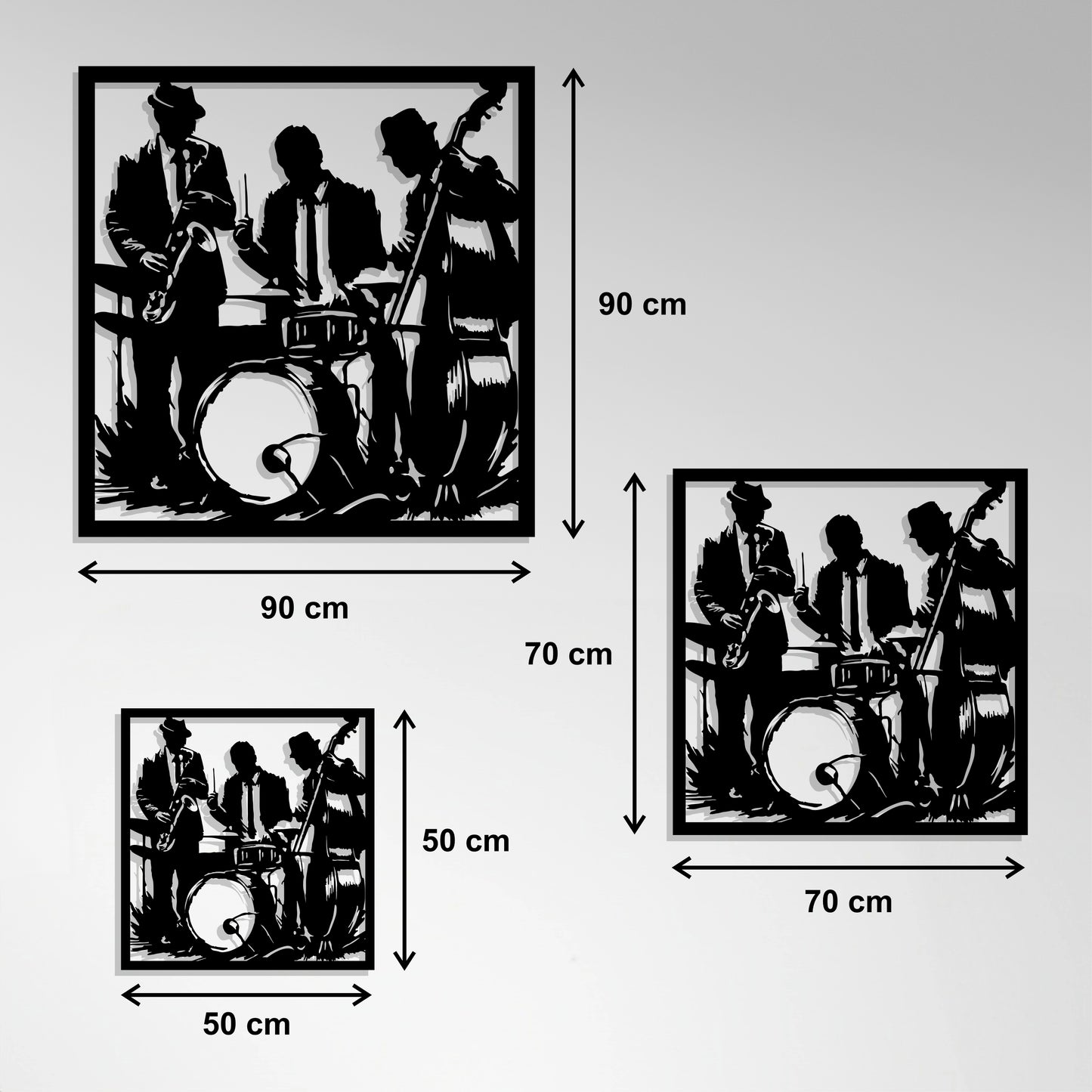Metal Frame - Jazz Band