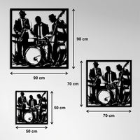 Metal Frame - Jazz Band