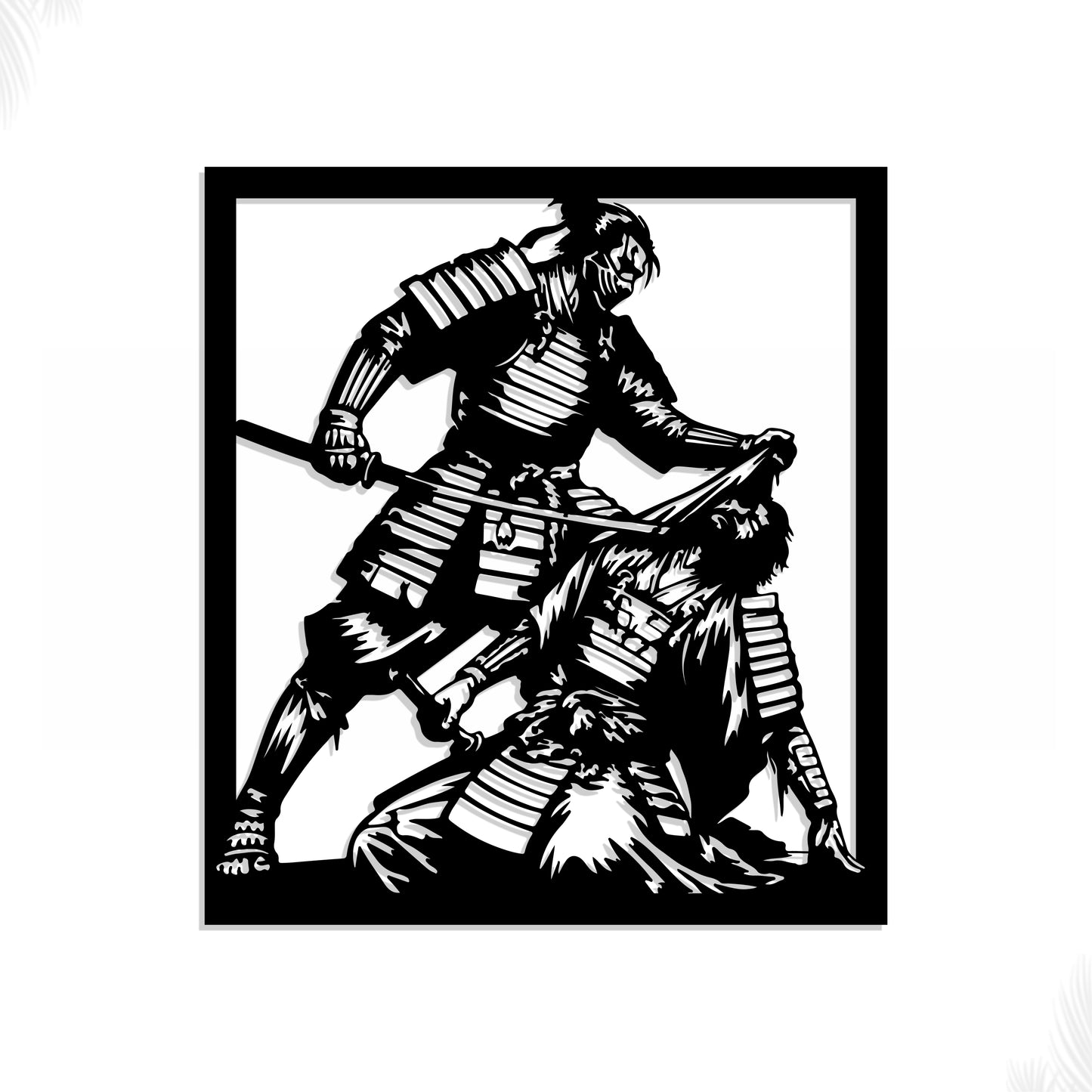Metal Frame - Samurai Battle