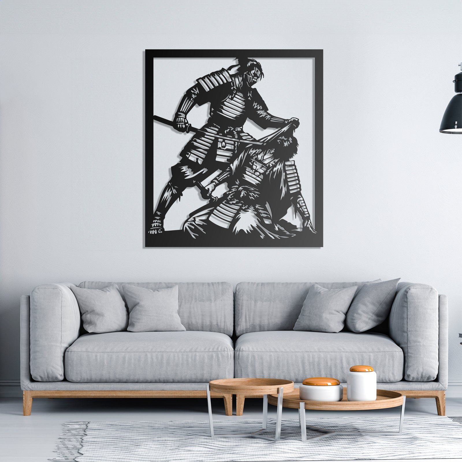 Metal Frame - Samurai Battle