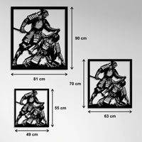 Metal Frame - Samurai Battle