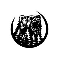 Metal Frame - Bear