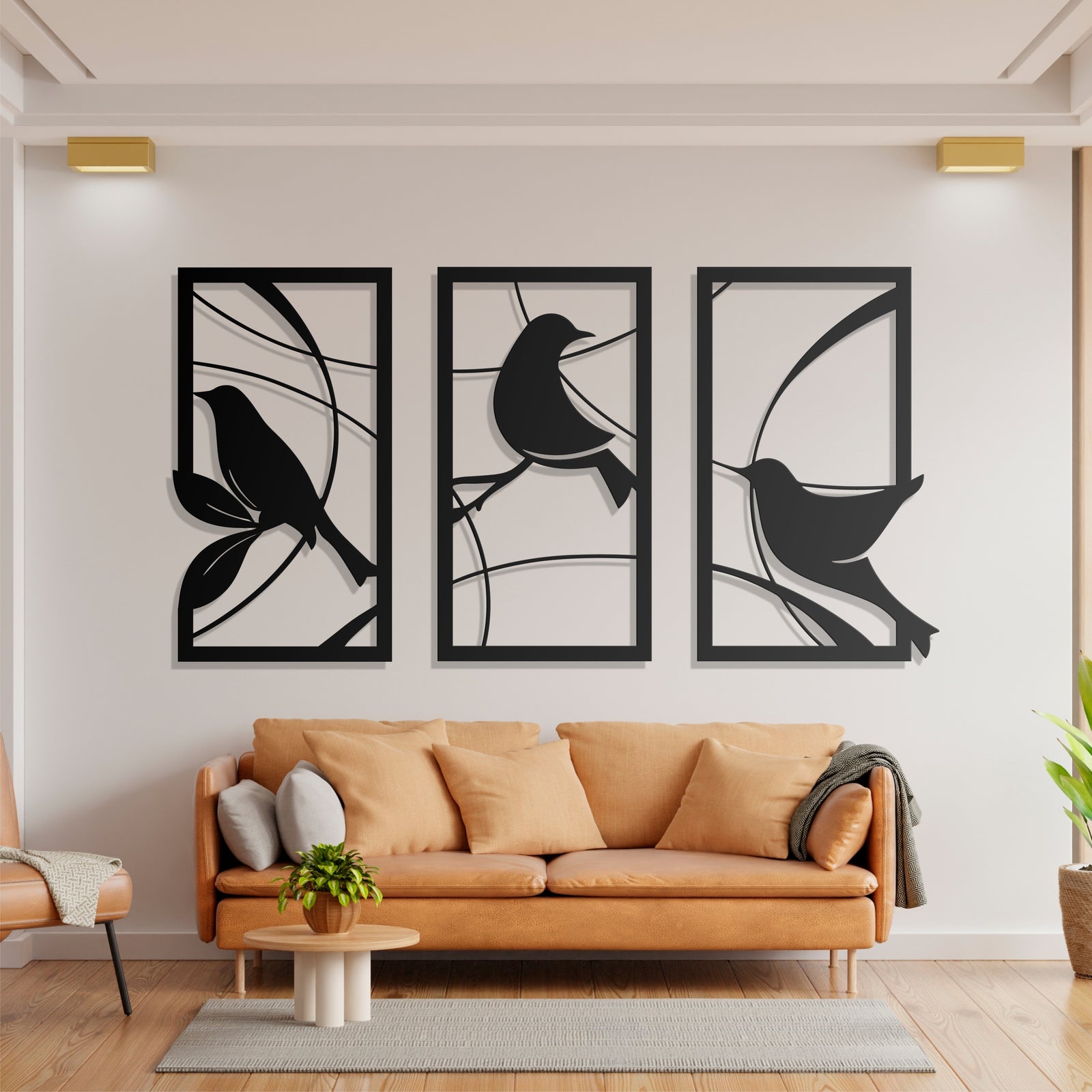 Metal Frame - Birds