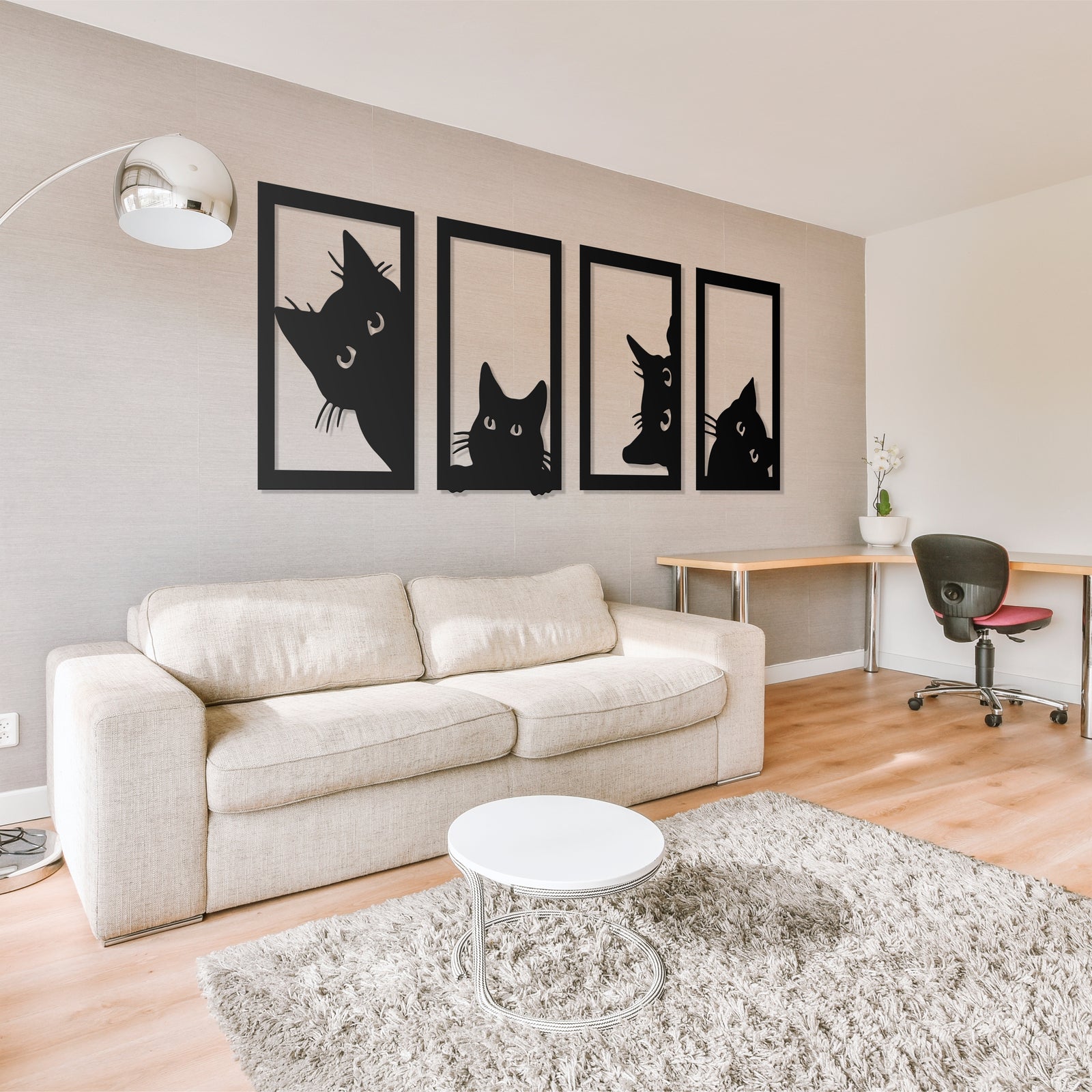 Metal Frame - Cats