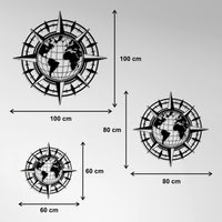 Metal Frame - Compass