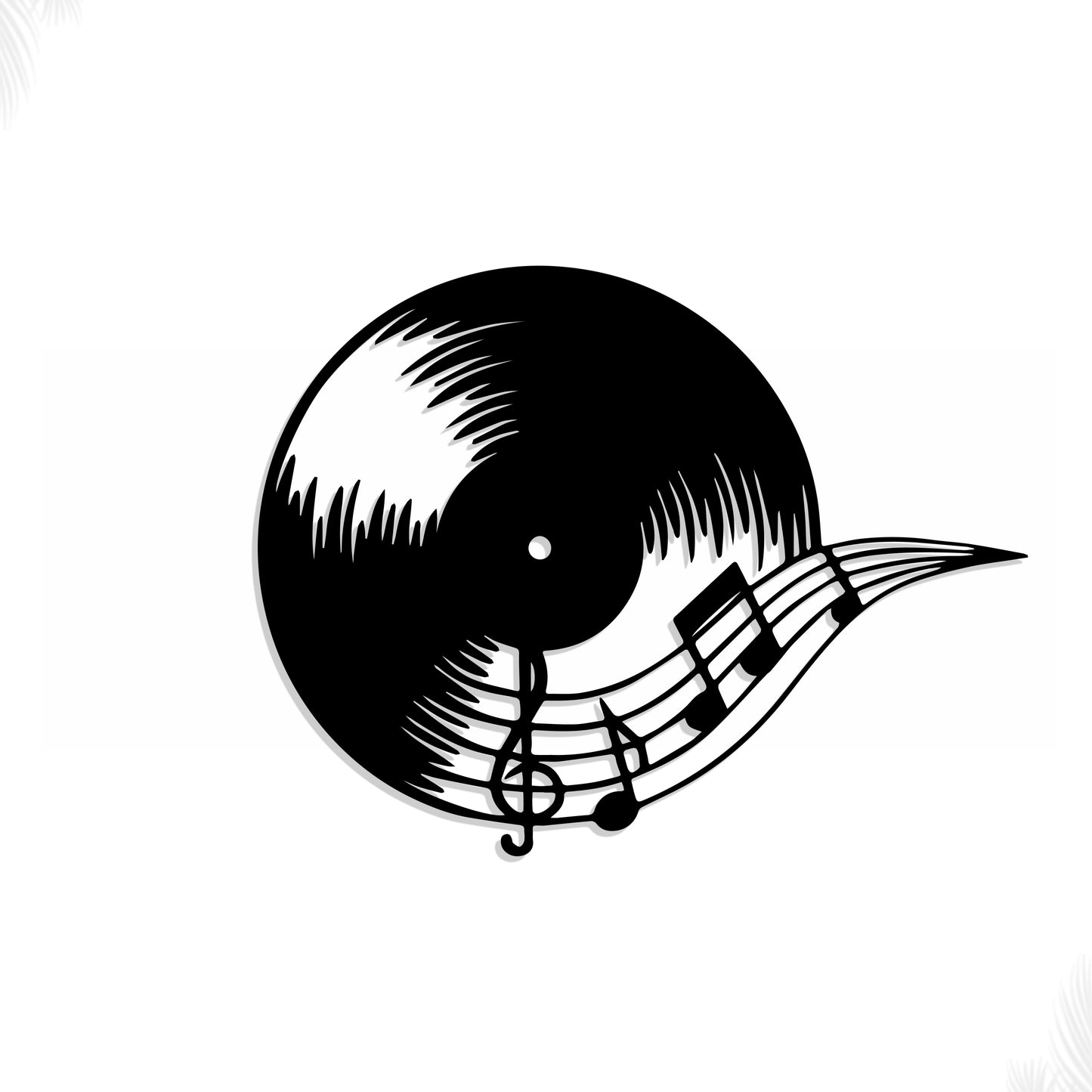 Metal Frame - Vinyl Record