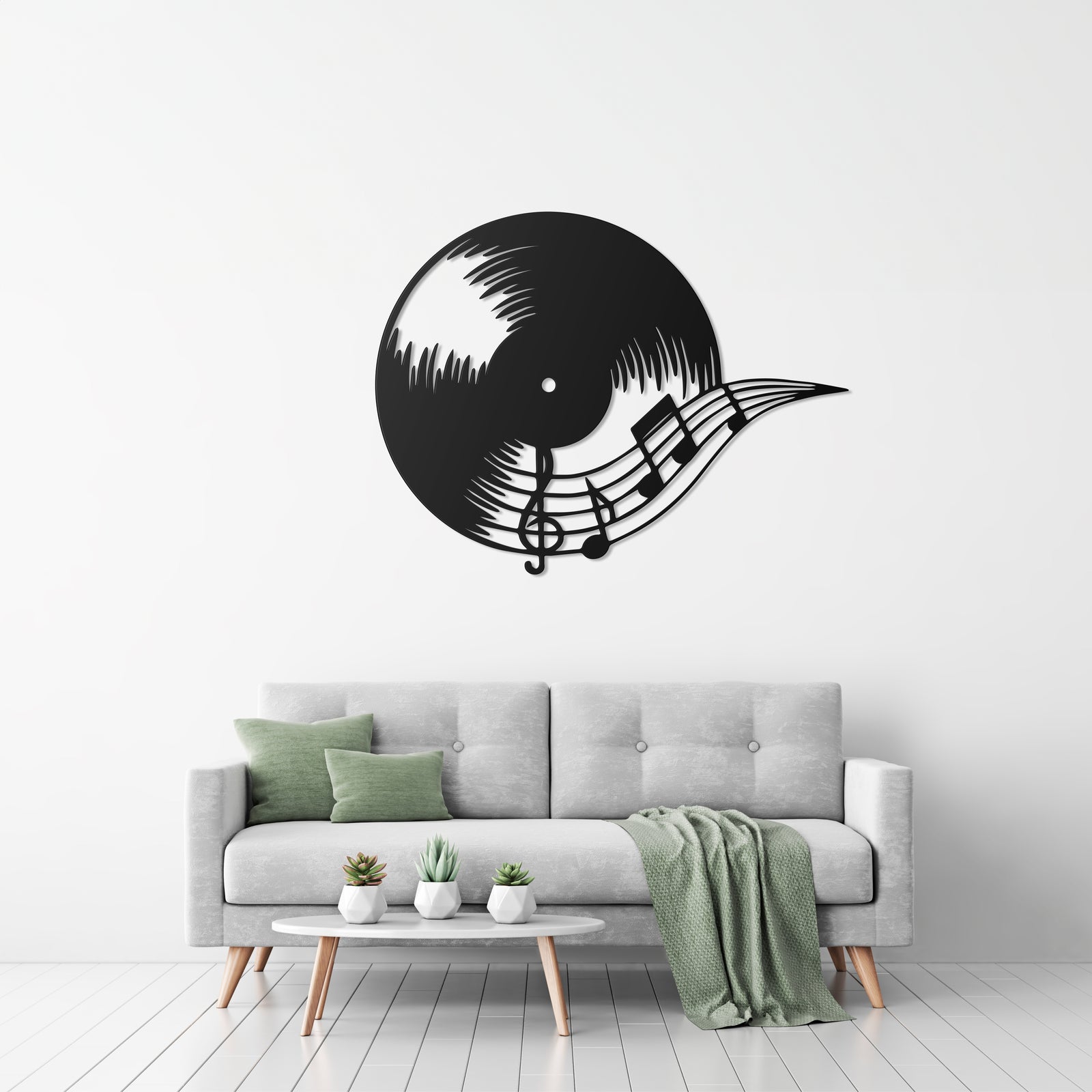 Metal Frame - Vinyl Record