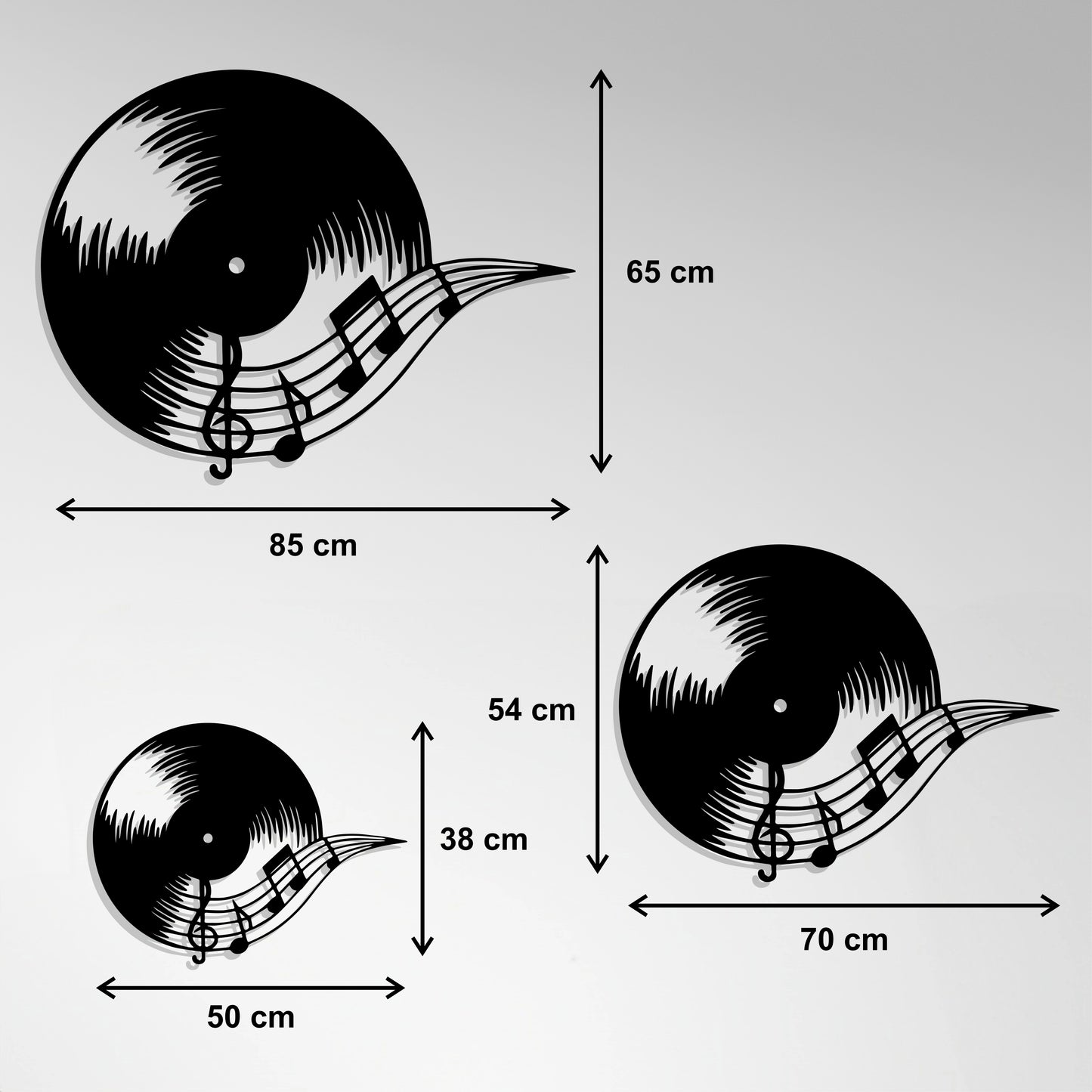 Metal Frame - Vinyl Record