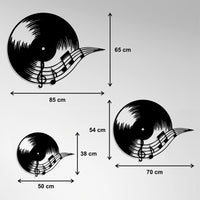 Metal Frame - Vinyl Record