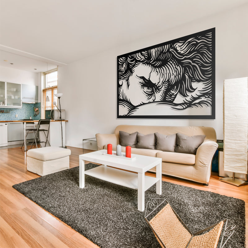 Metal Painting - The Fallen Angel